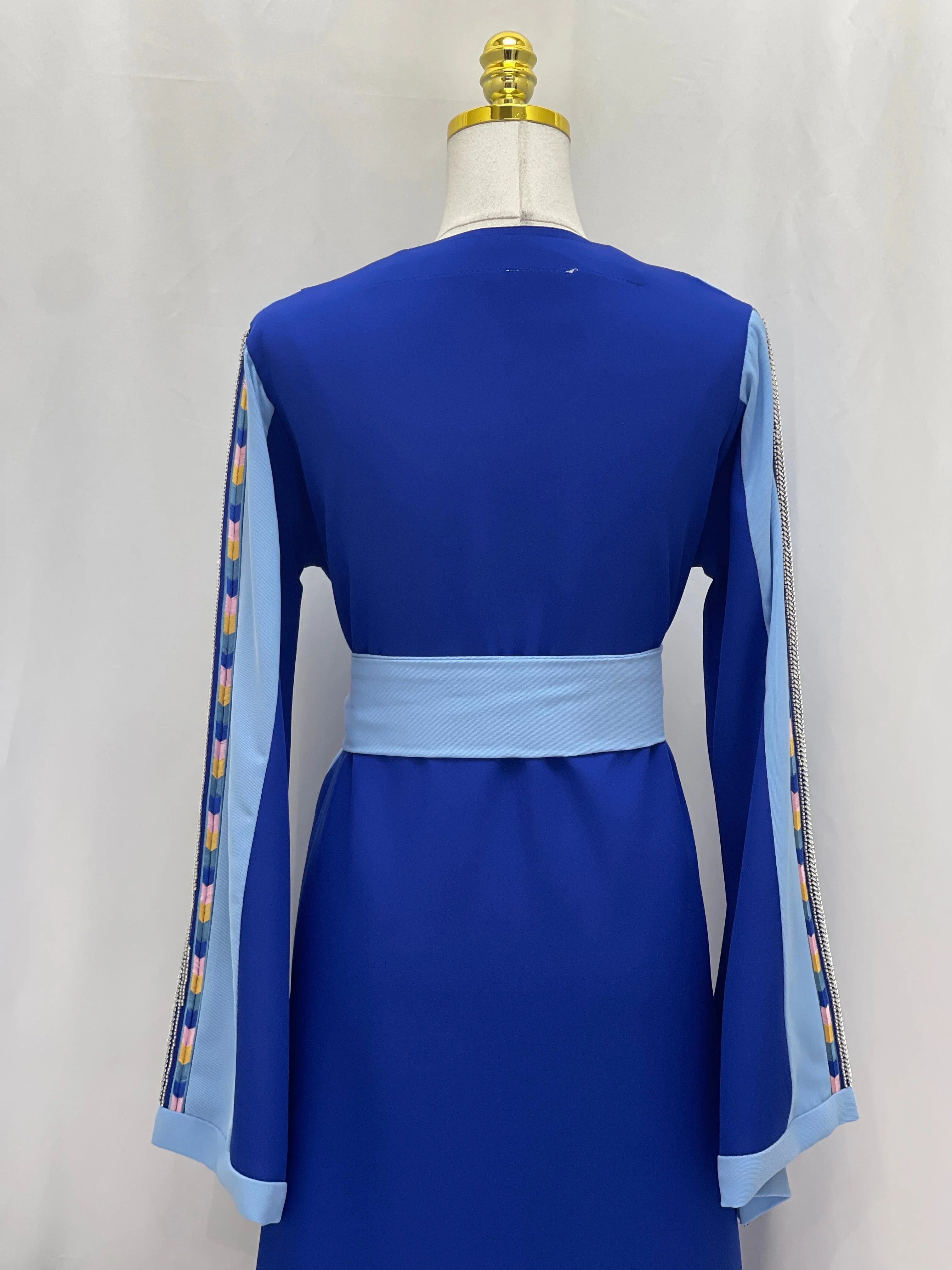 Thobe Areen With Manajel Beads Palestinian Elegance