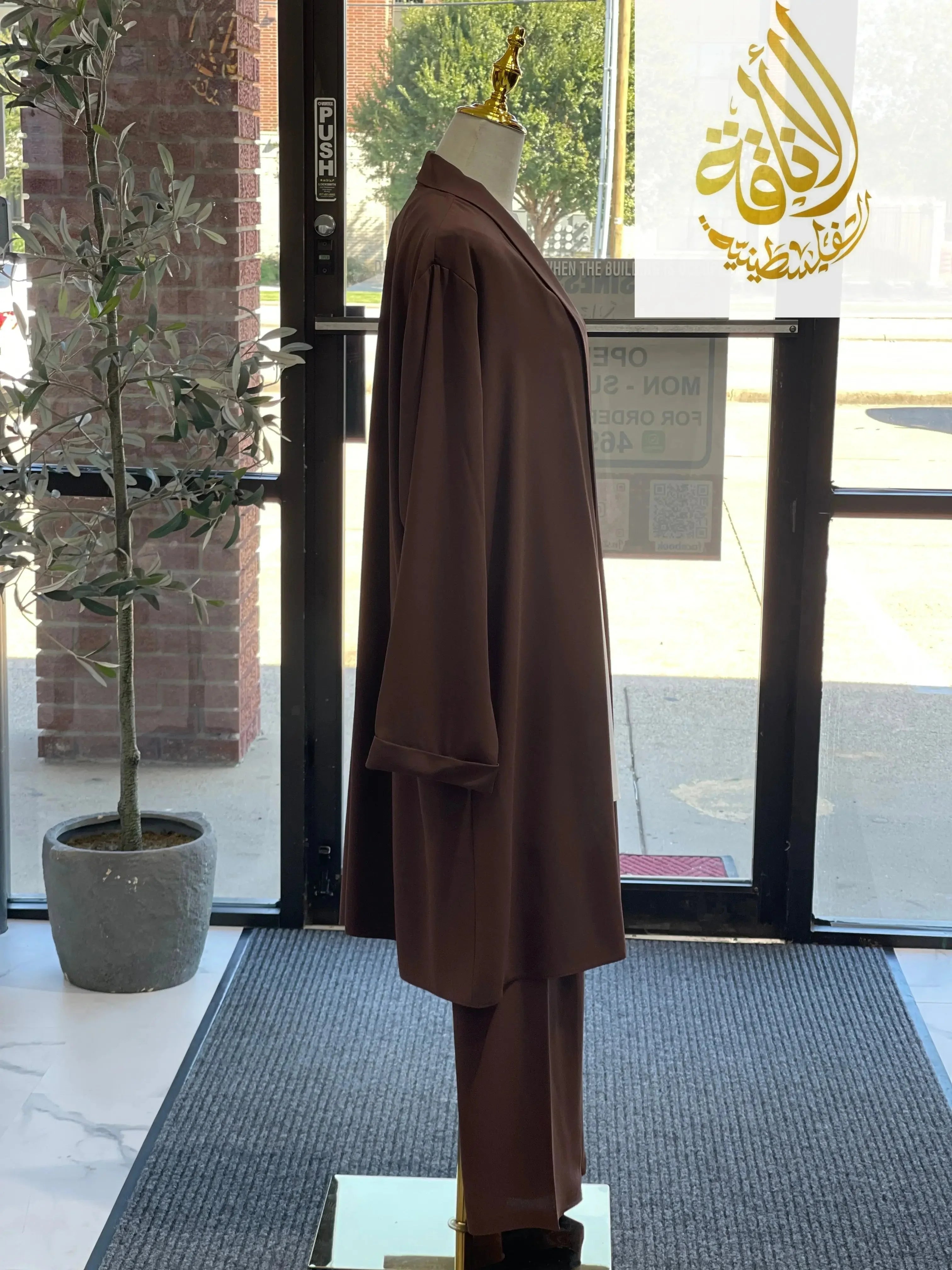 Unique Business 3 piece Outfit Set Palestinian Elegance