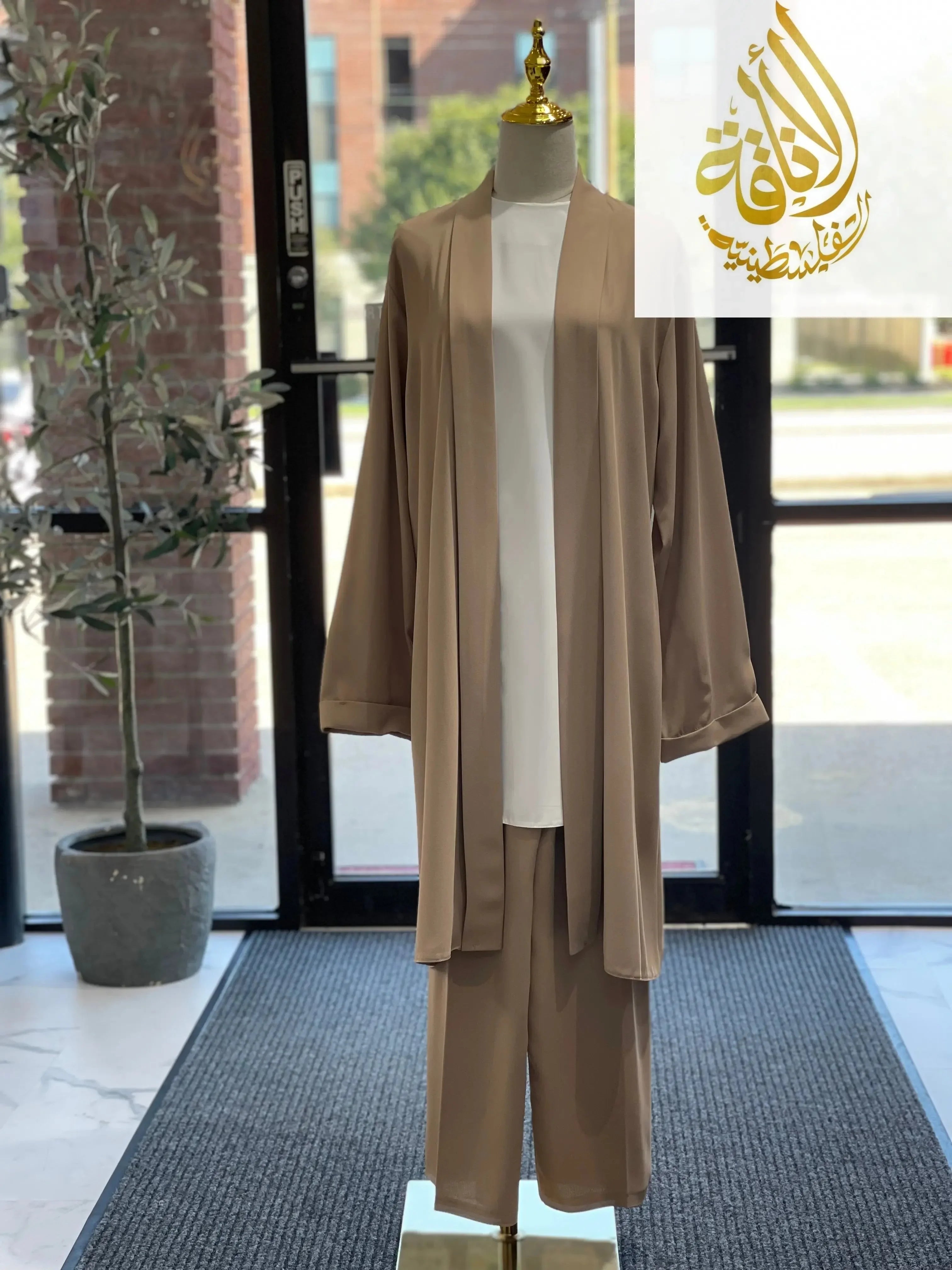 Unique Business 3 piece Outfit Set Palestinian Elegance