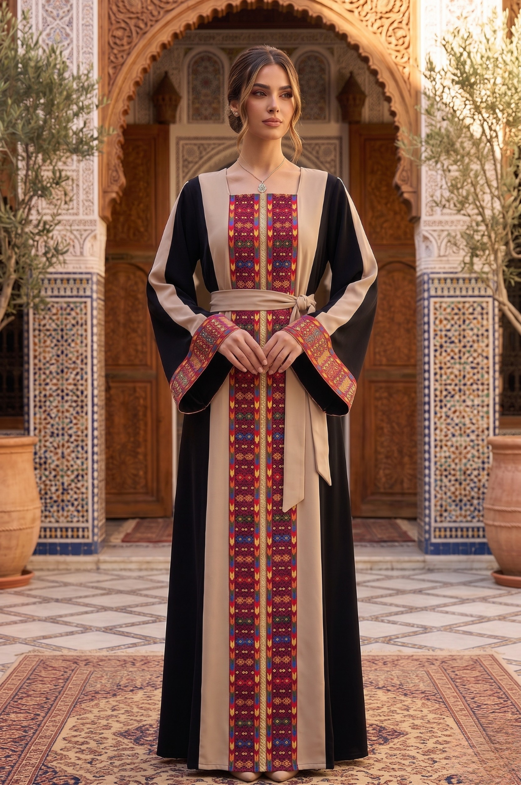 Sella Heritage Elegance Embroidered Thobe