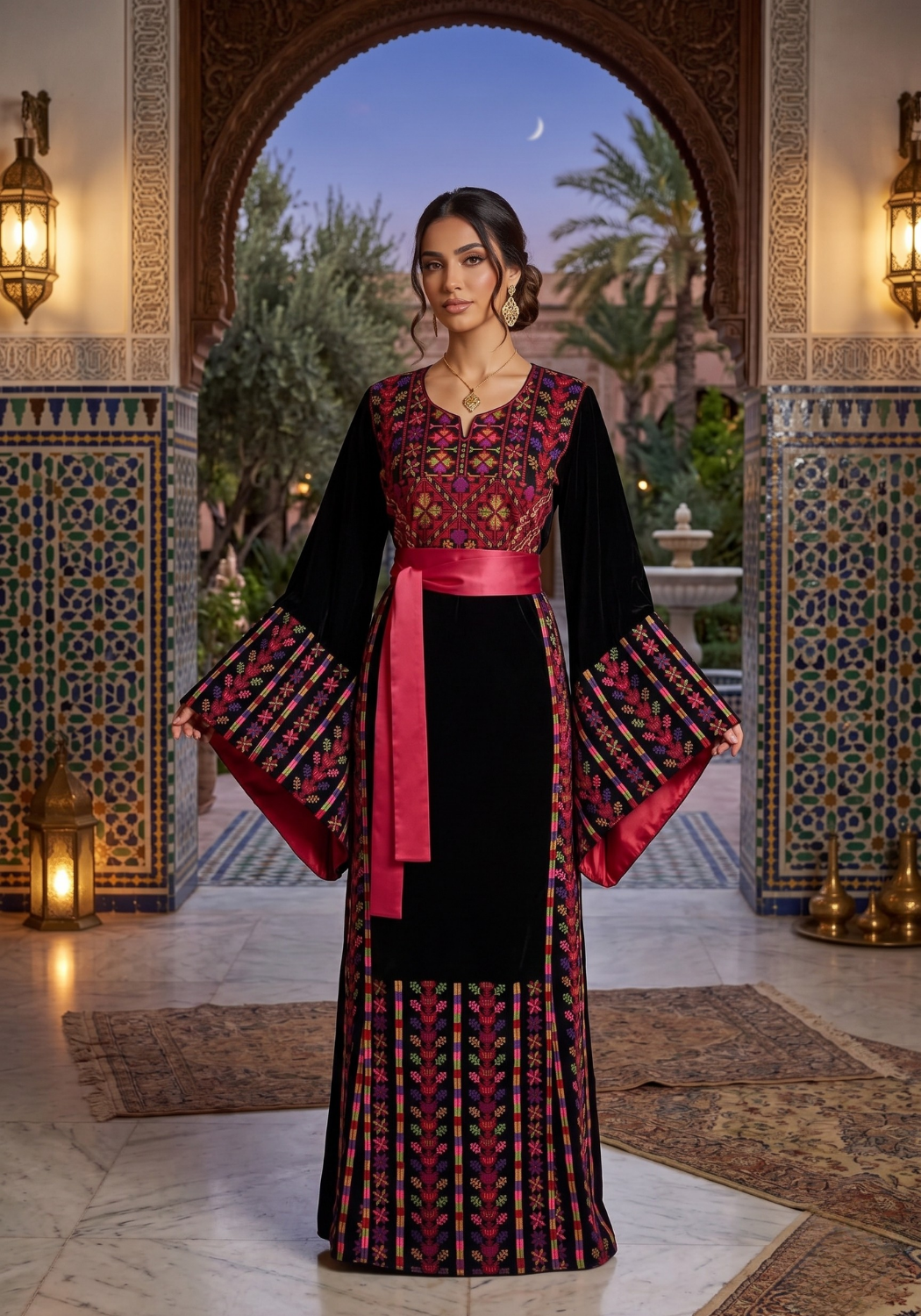 Ward Al-Turath Embroidered Thobe