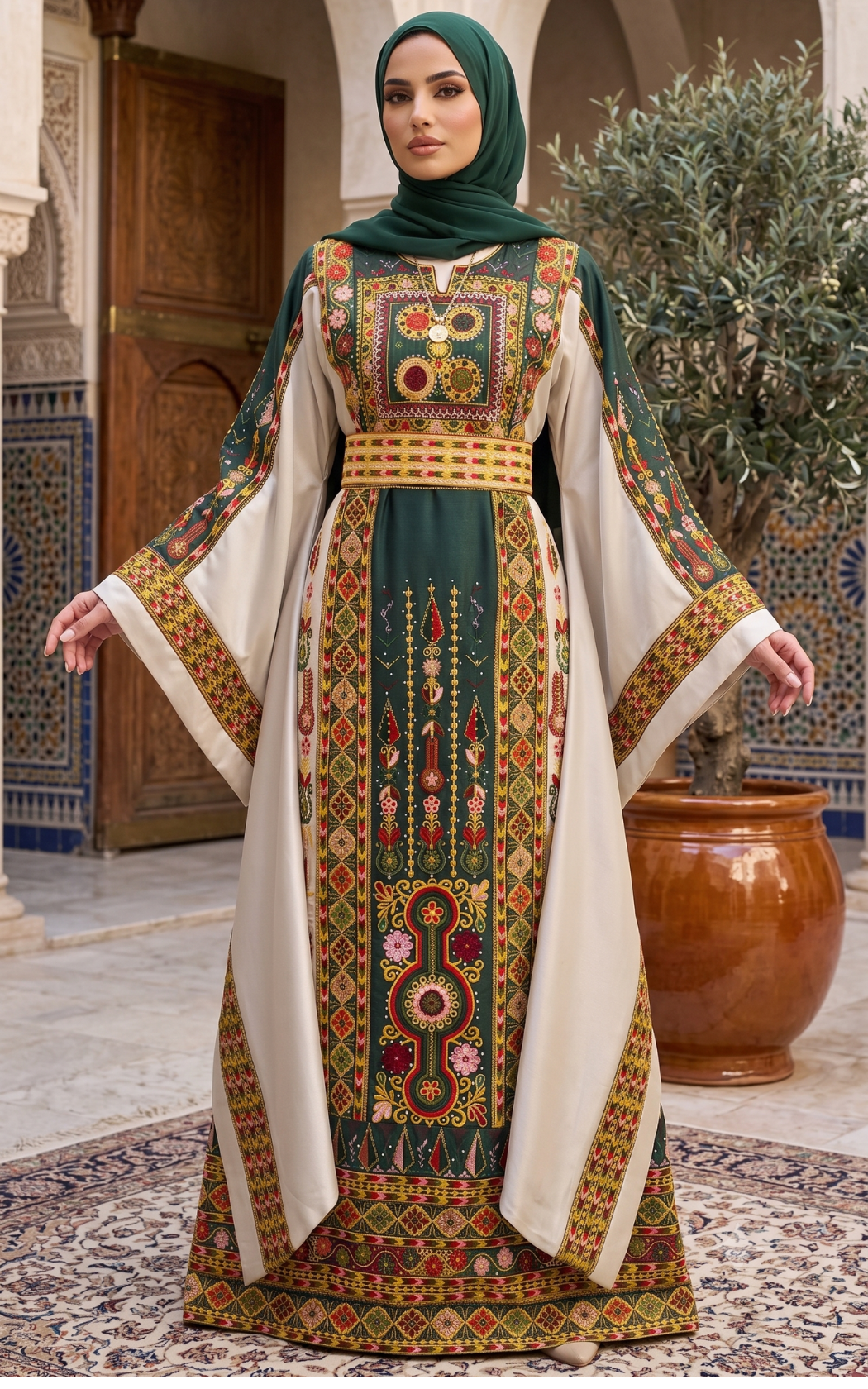 Nibal Malika Thobe – Long Abu Radan Style