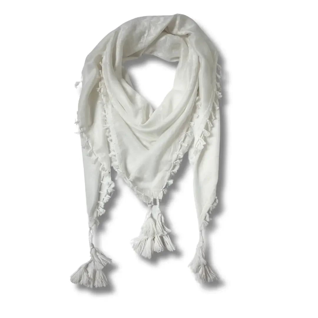 Colorful Kuffiyehs: Cultural Heritage and Versatile Style Palestinian Elegance