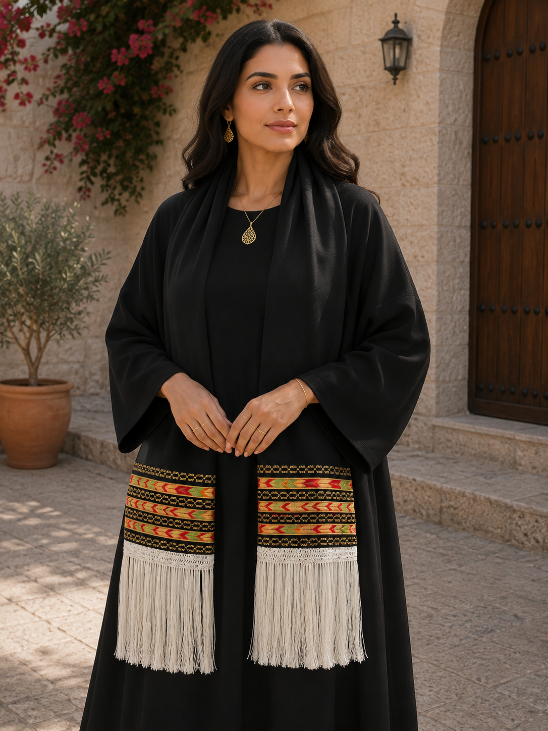 khirka hadab with Tatreez