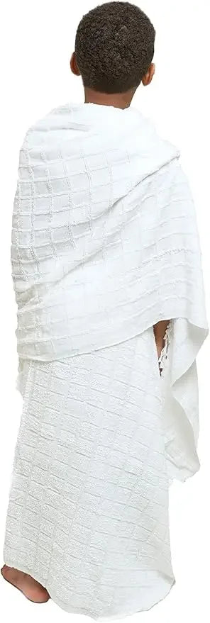 Men's & Kids' Ihram for Hajj & Umrah - Sweat Absorbent & Comfortable Variants Palestinian Elegance