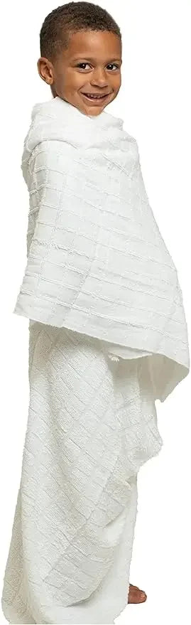 Men's & Kids' Ihram for Hajj & Umrah - Sweat Absorbent & Comfortable Variants Palestinian Elegance