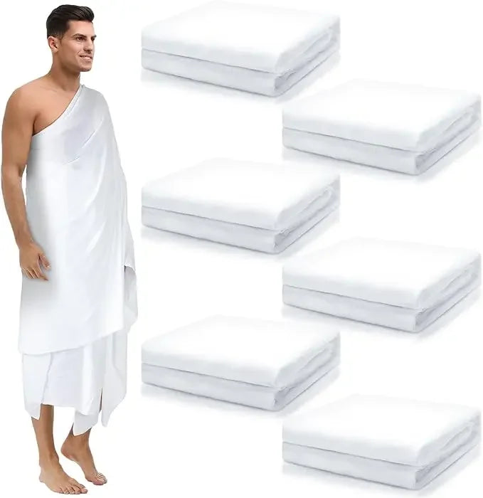 Men's & Kids' Ihram for Hajj & Umrah - Sweat Absorbent & Comfortable Variants Palestinian Elegance