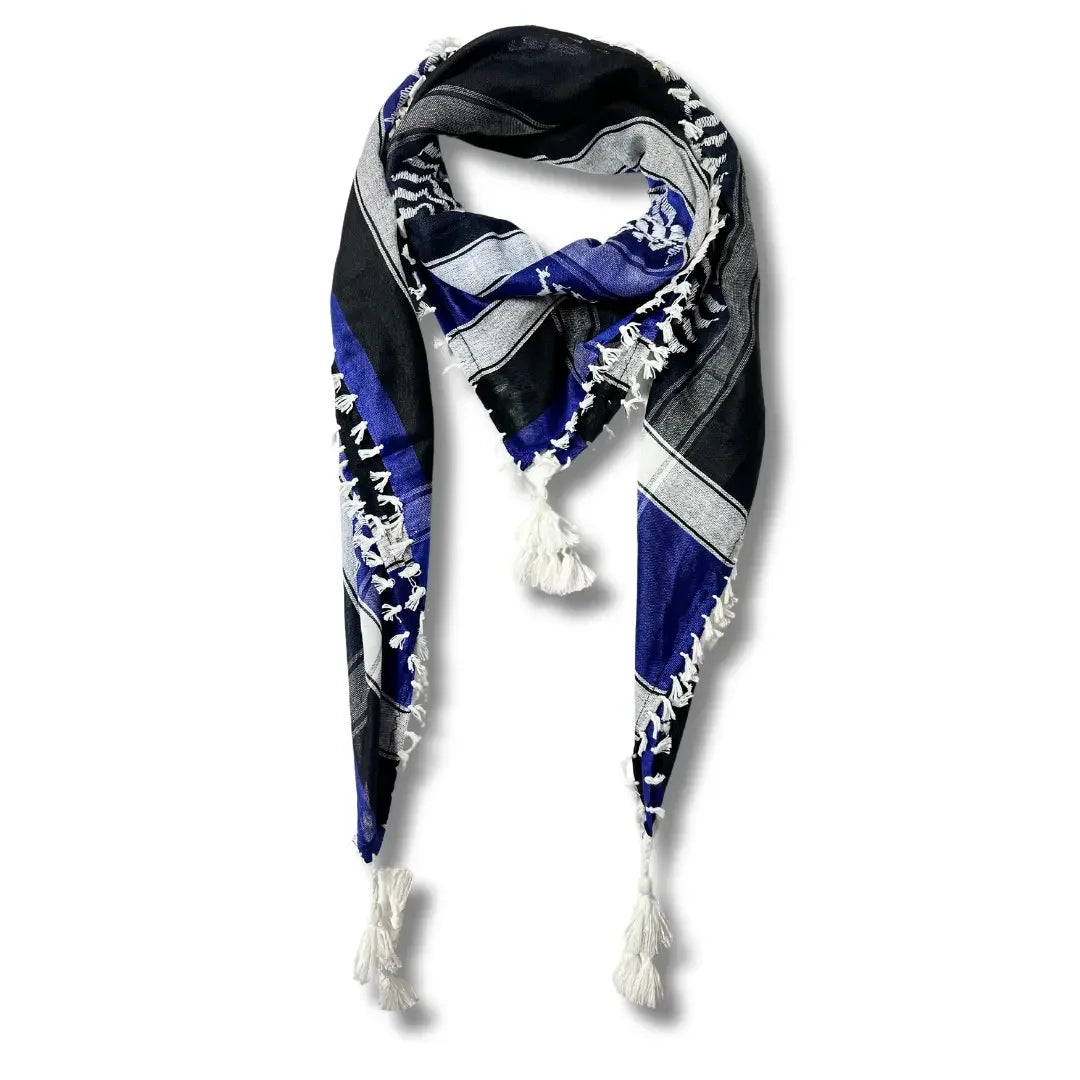 Colorful Kuffiyehs: Cultural Heritage and Versatile Style Palestinian Elegance