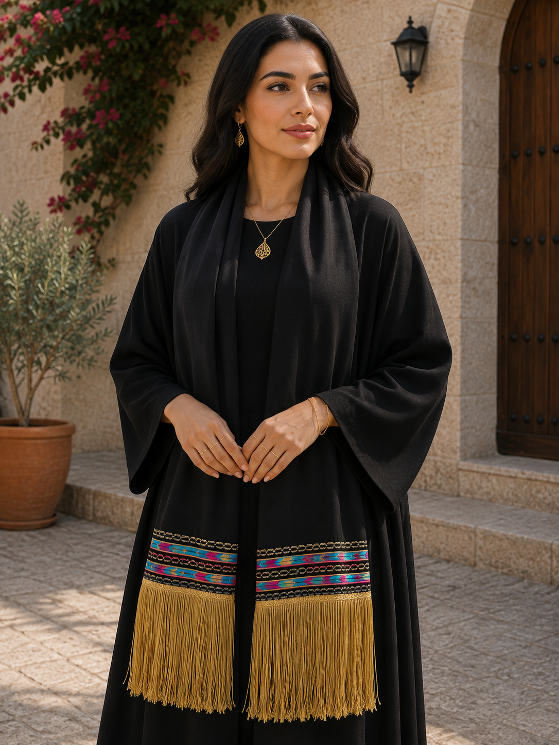 khirka hadab with Tatreez