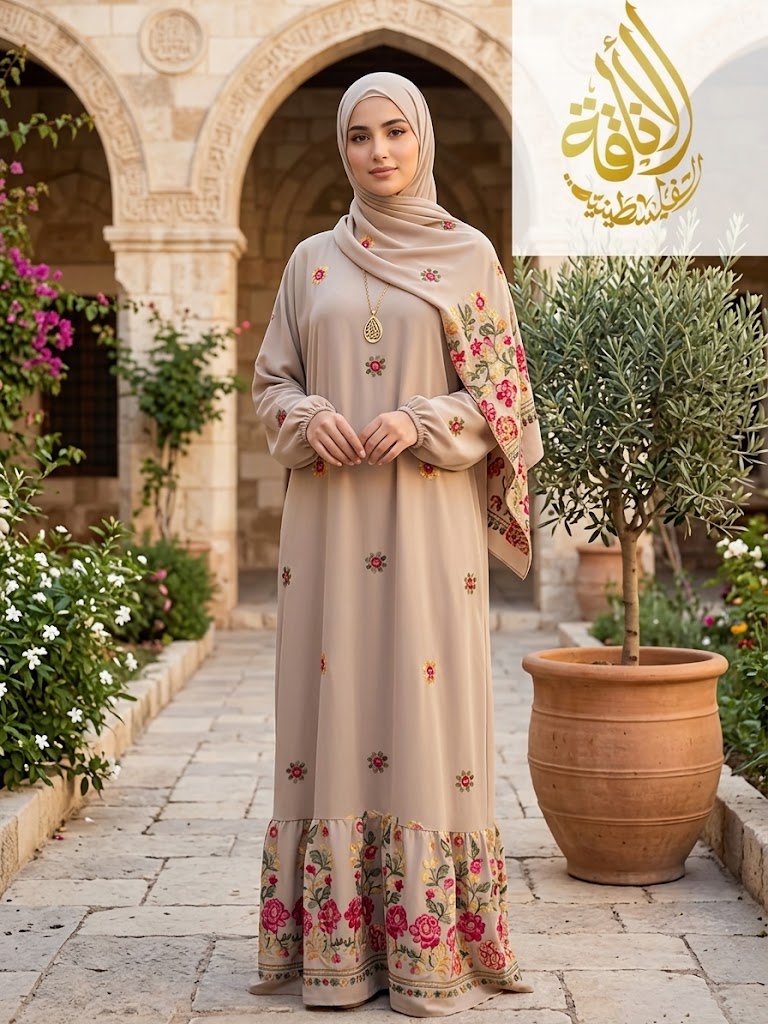 Prayer Dress with Attached Hijab - Modesty & Comfort
