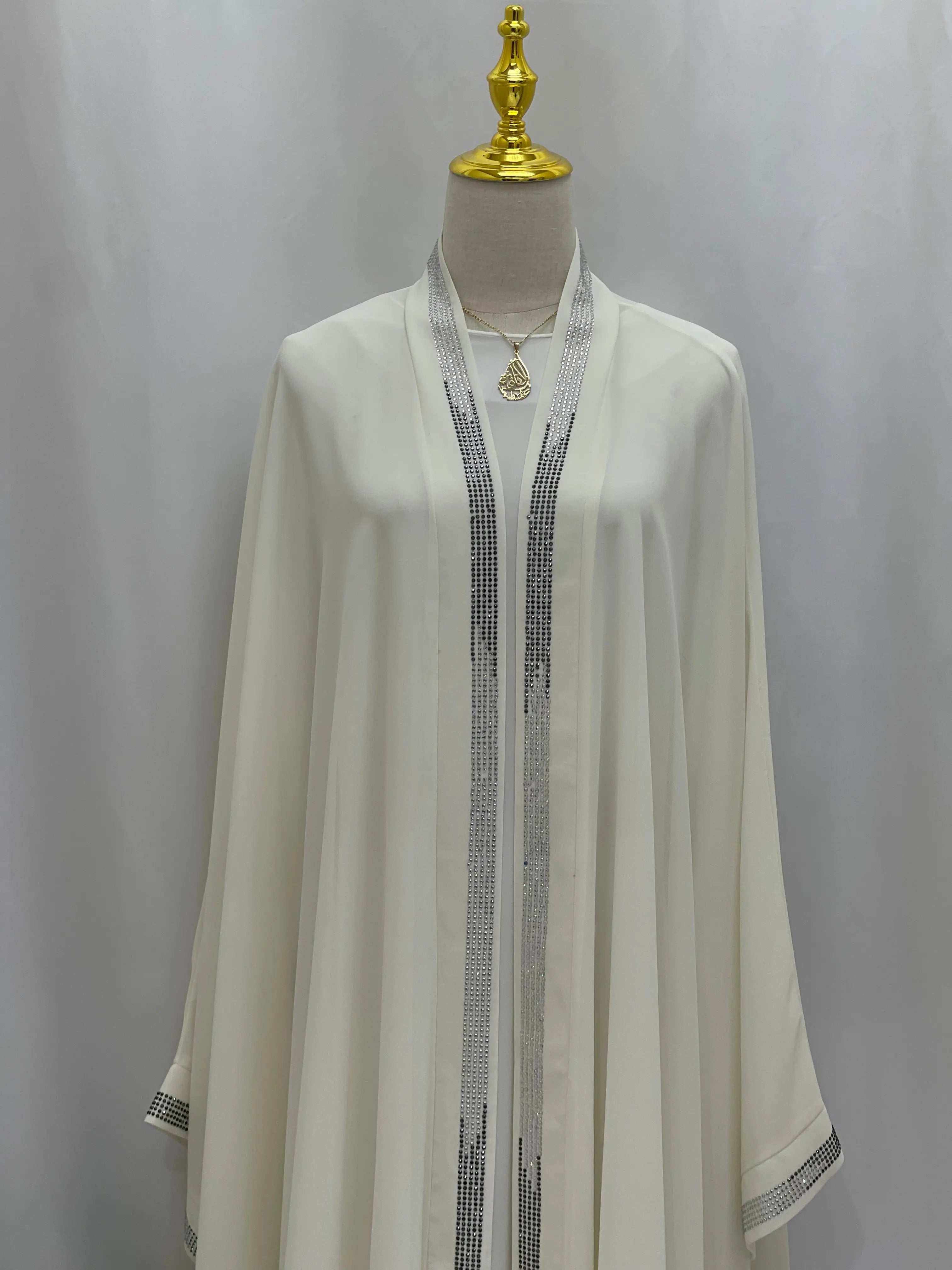 Cardigan Chiffon Palestinian Elegance