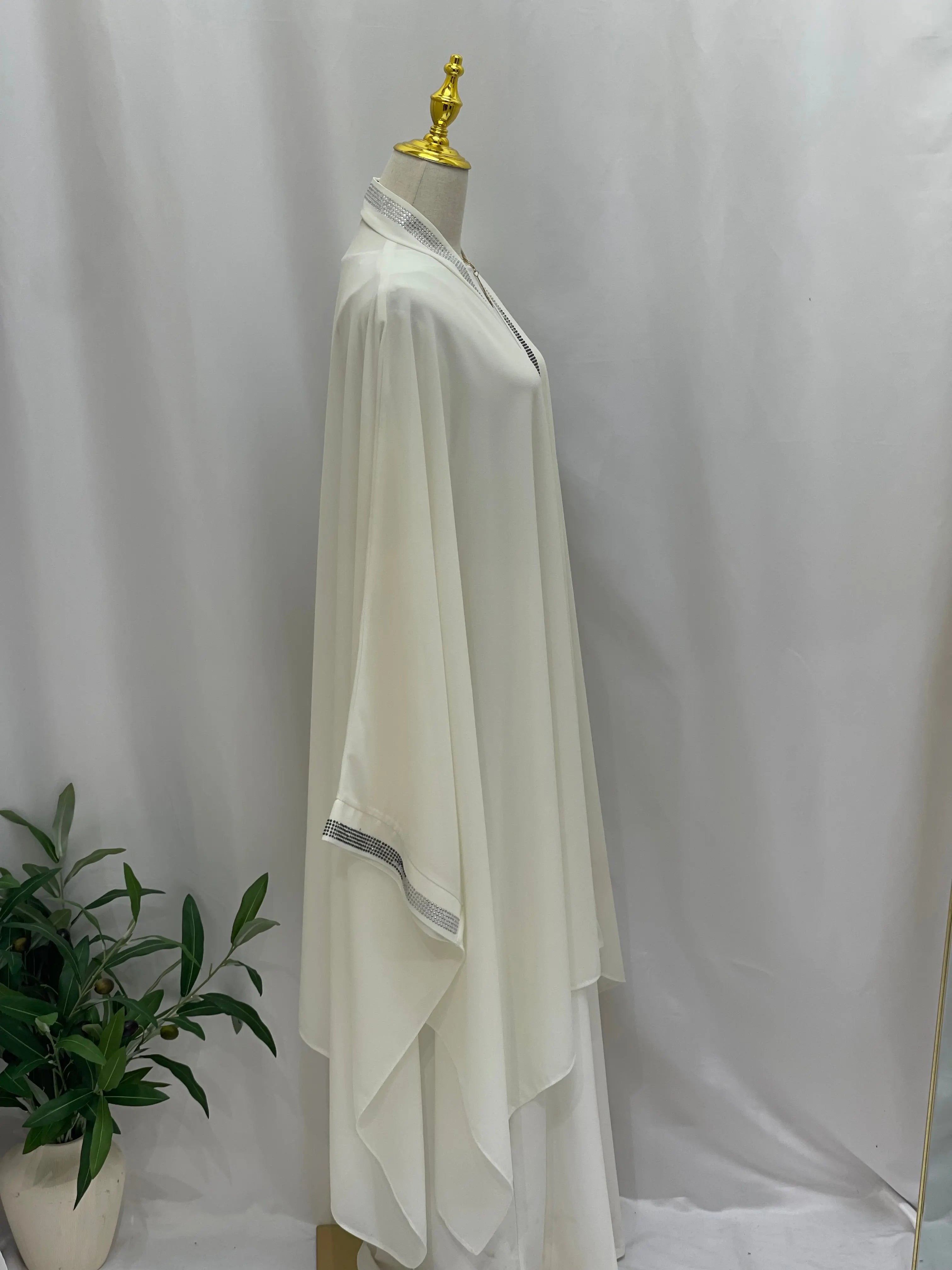 Cardigan Chiffon Palestinian Elegance