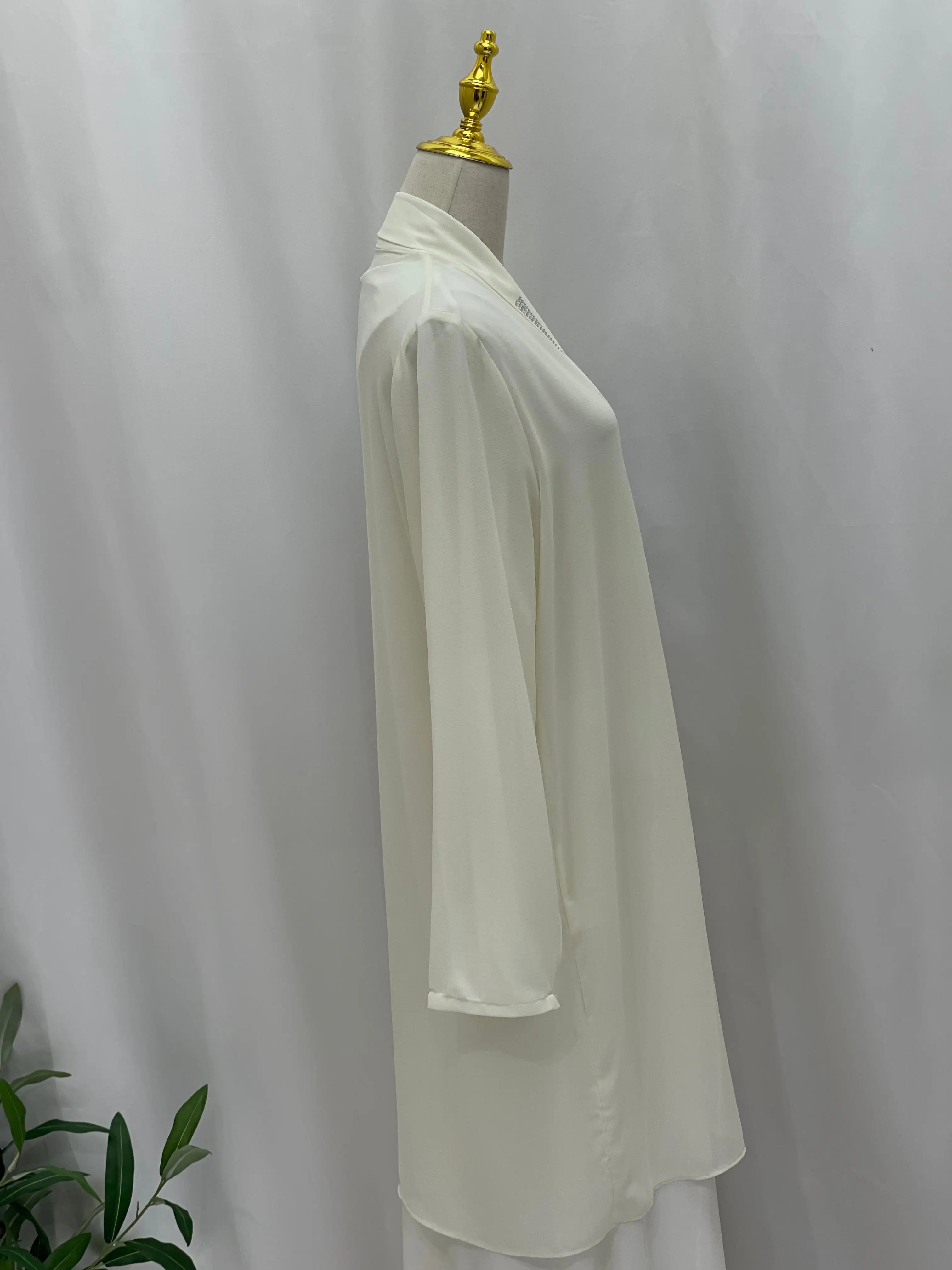 Cardigan Chiffon Palestinian Elegance