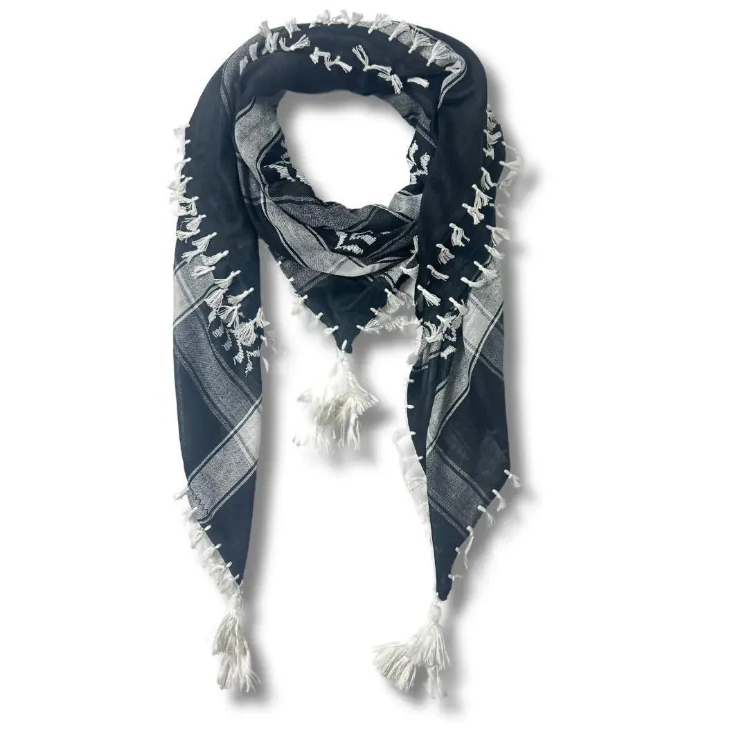 Colorful Kuffiyehs: Cultural Heritage an Versatile Style Palestinian Elegance