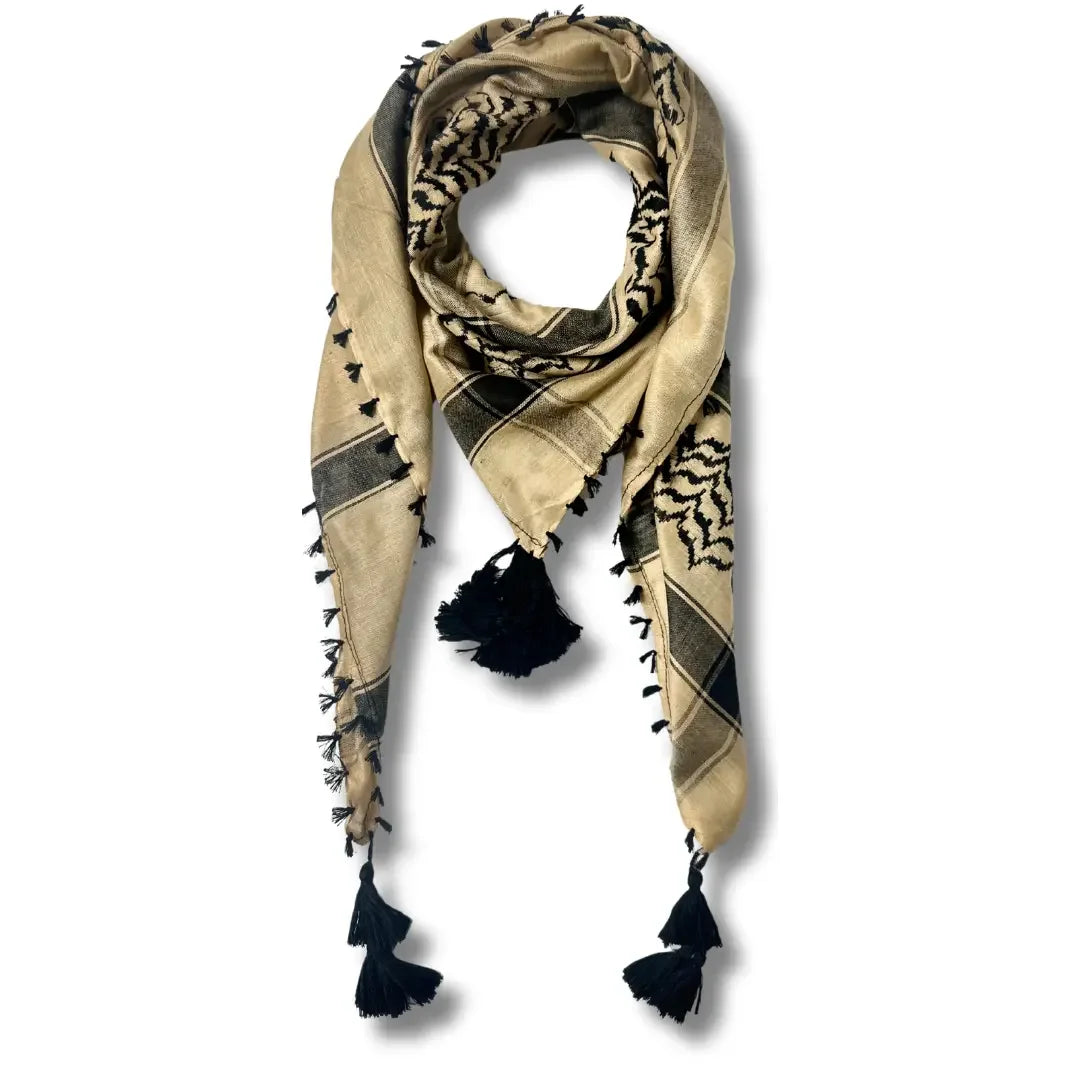 Coorful Kuffiyehs: Cultural Heritage and Versatile Style Palestinian Elegance