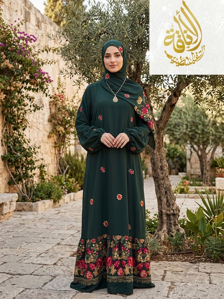 Prayer Dress with Attached Hijab - Modesty & Comfort