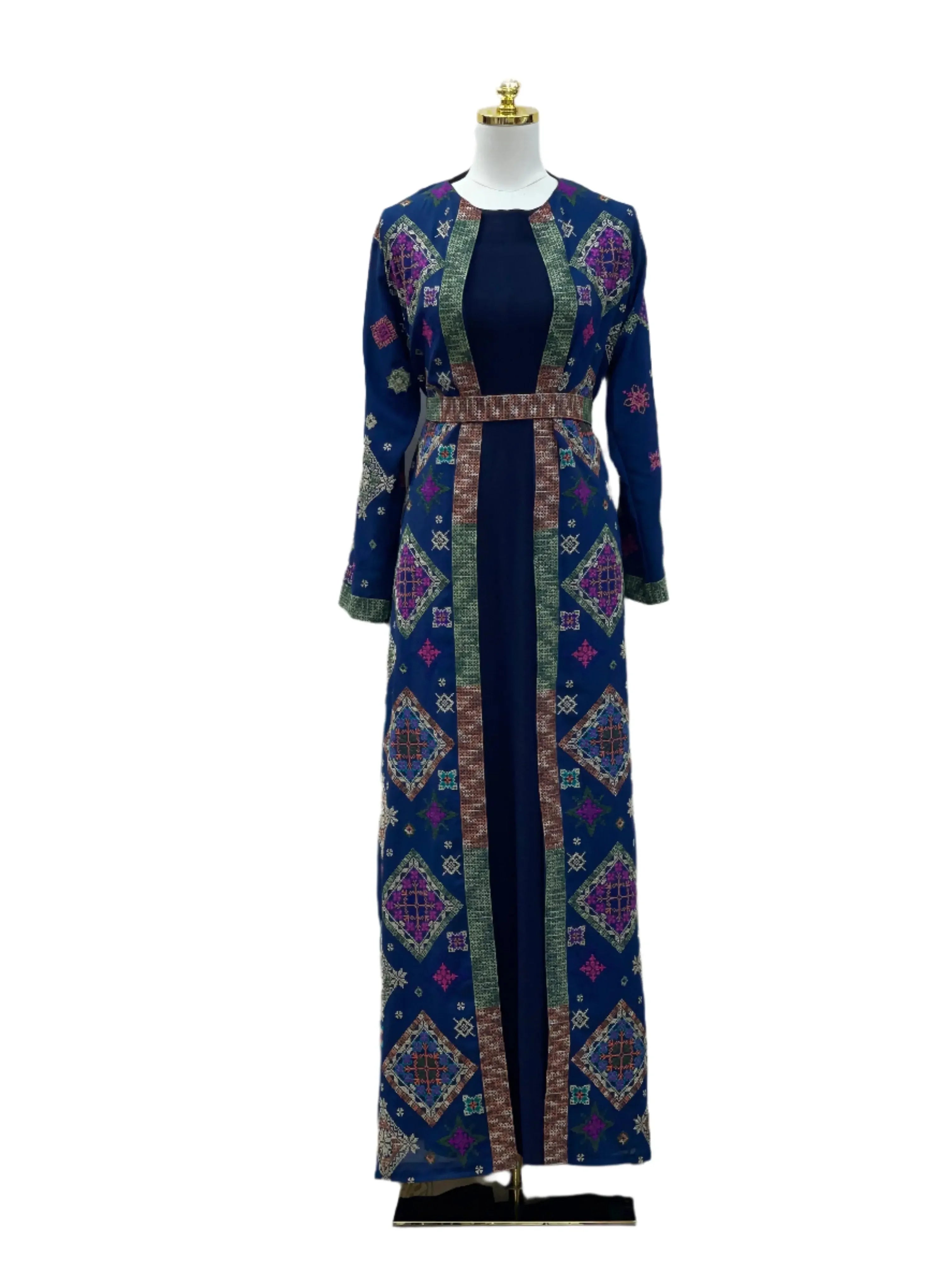 Embroidery Abaya: Traditional Style Meets Modern Elegance - Palestinian Elegance