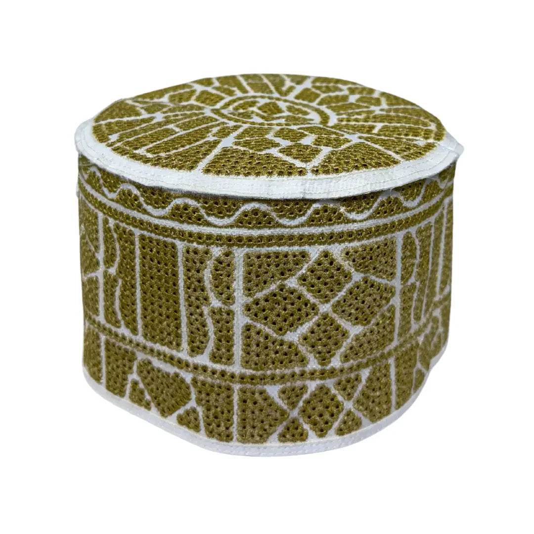 Large Unique Design Men's Hat - High Quality, Multi-Color Palestinian Elegance