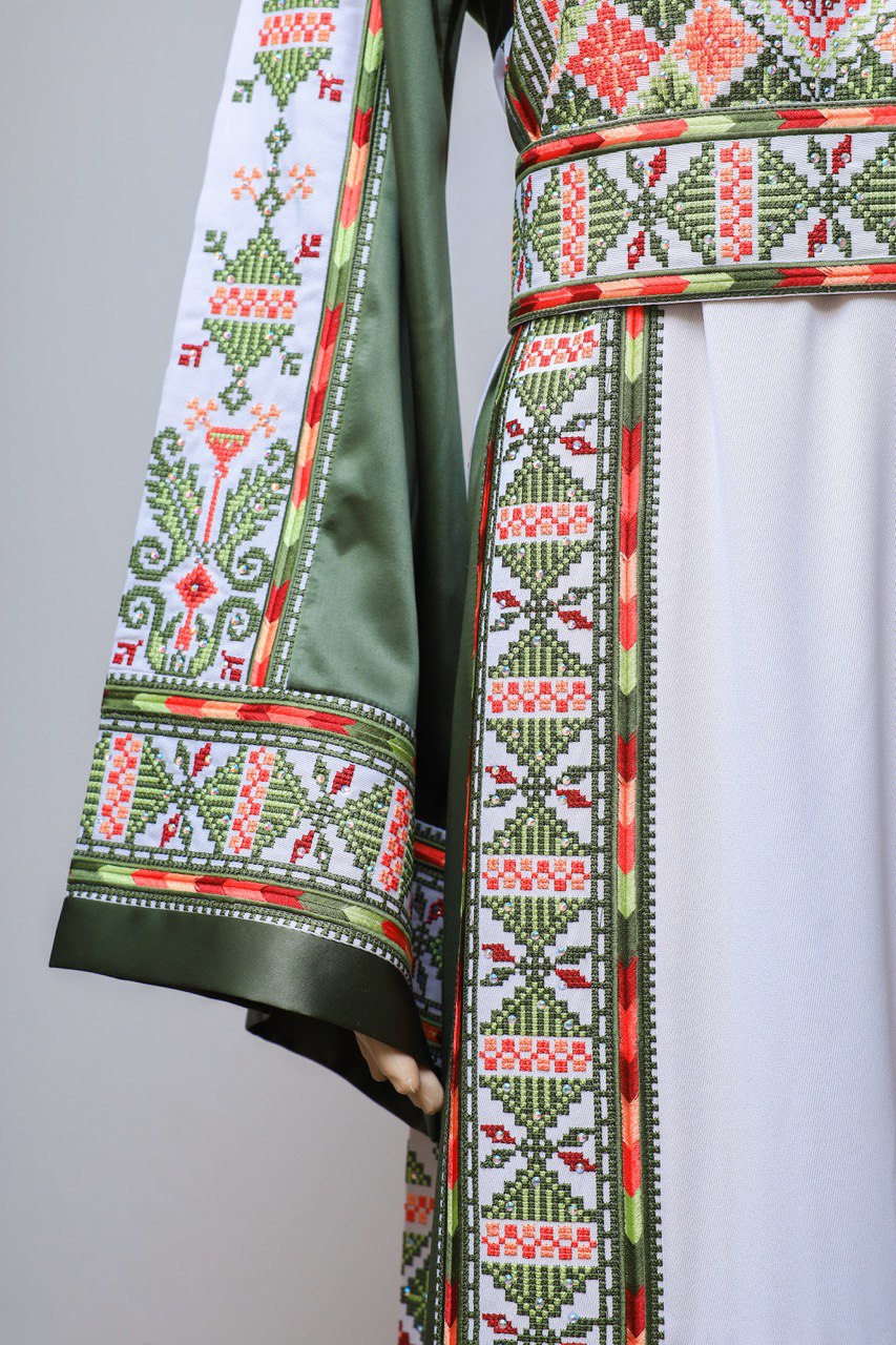 New Embroidered Thoub Palestinian Elegance