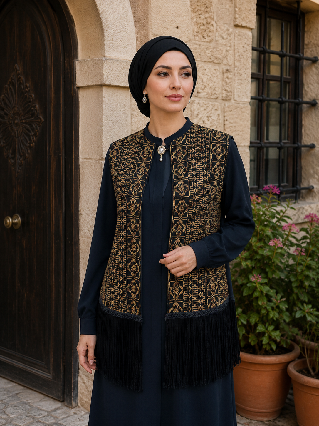 Embroidery Tassel Vest: Timeless Elegance and Versatile Style