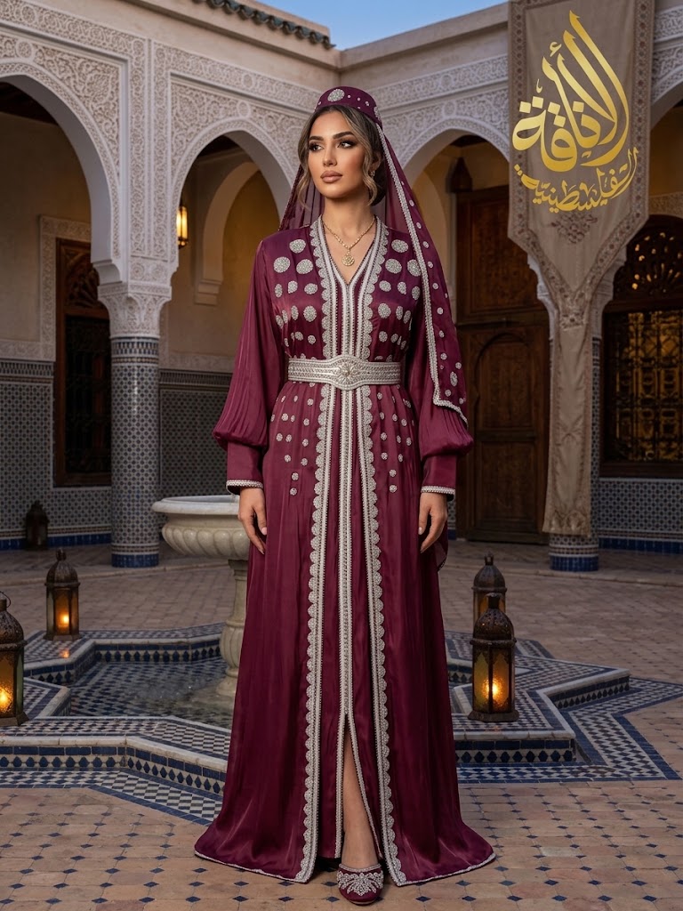 Sahar Fancy Kaftan | Elegant Modest Eveningwear