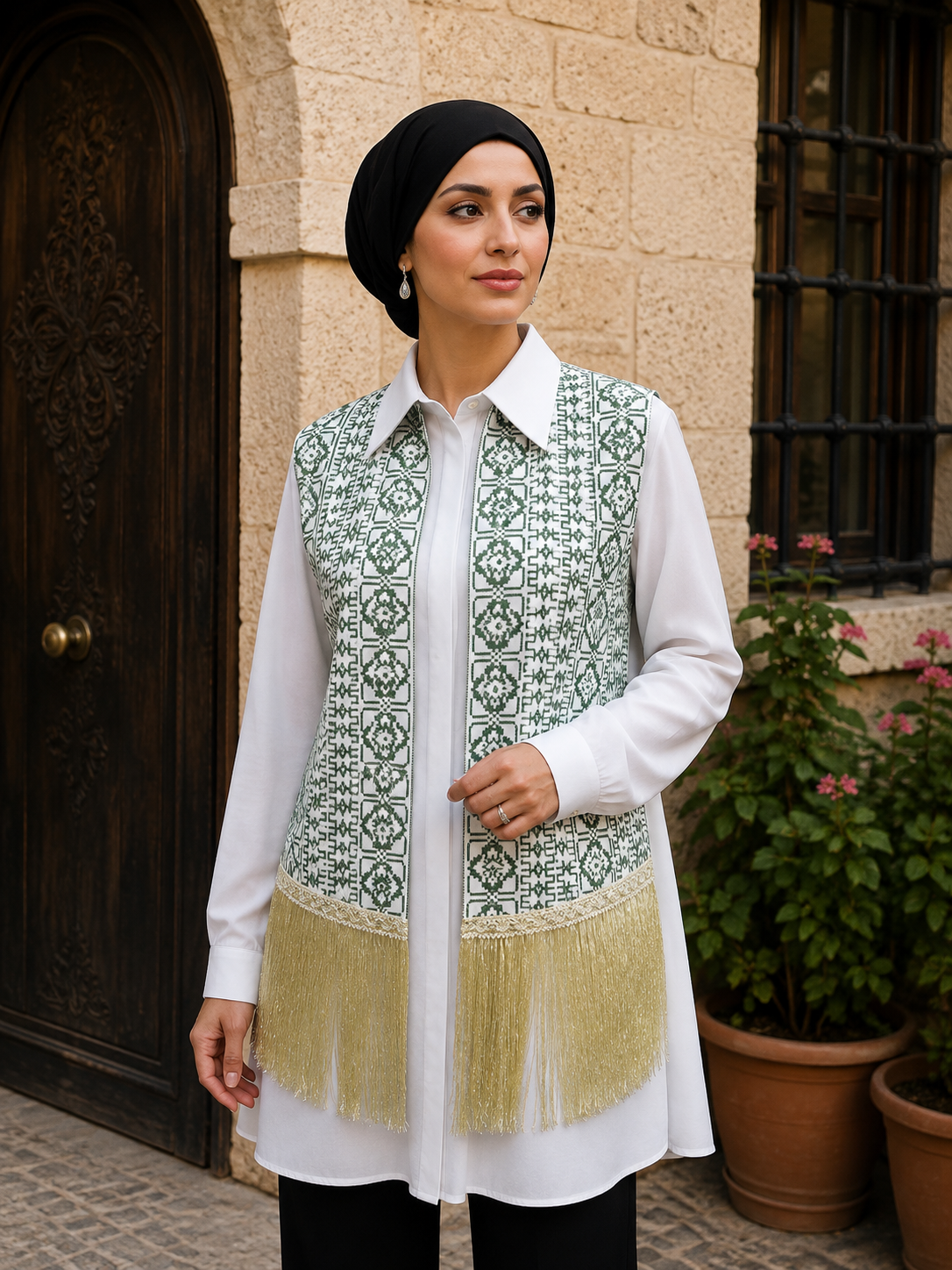 Embroidery Tassel Vest: Timeless Elegance and Versatile Style