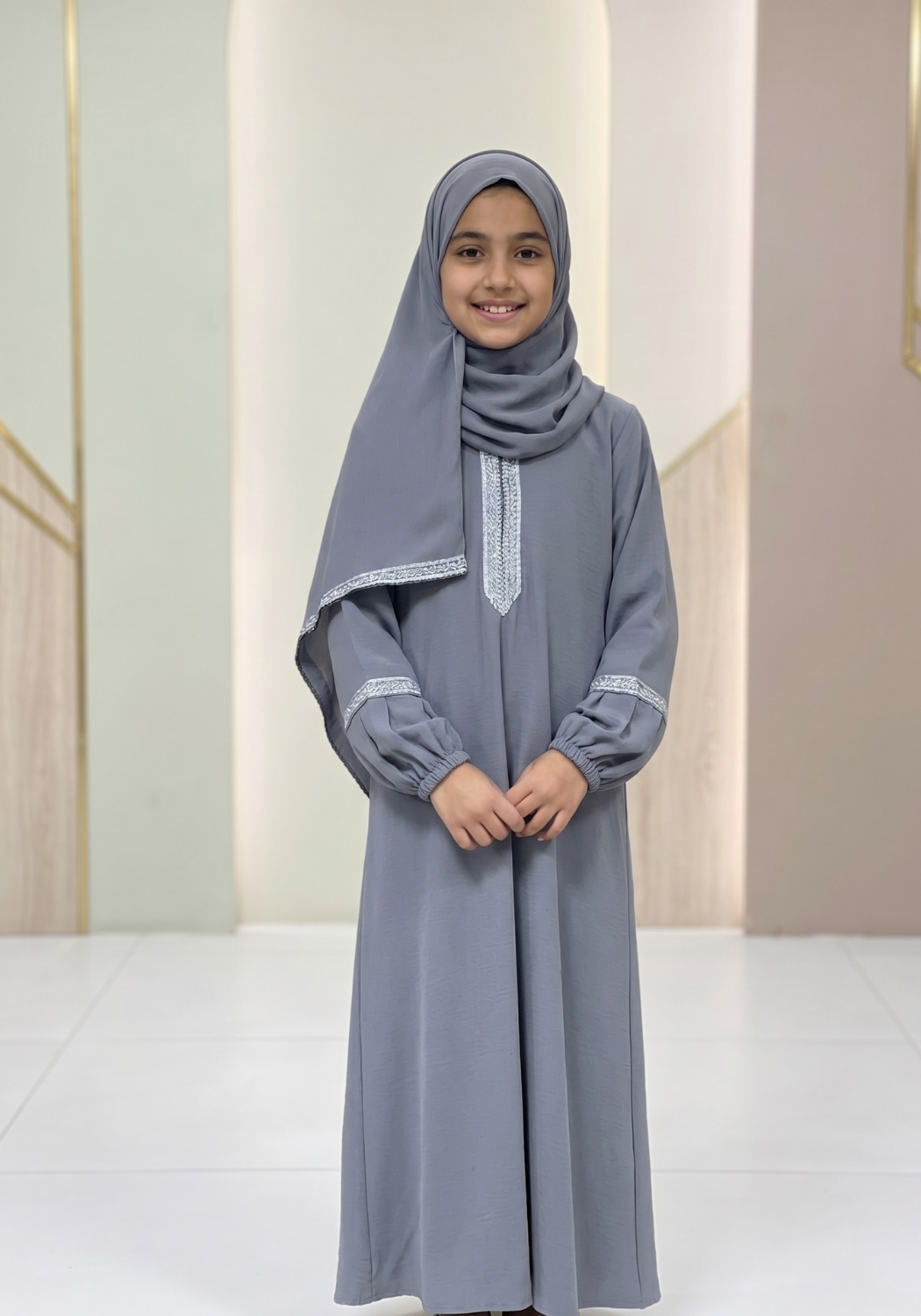 Girls Modest Abaya: little girl's style with our Girls Modest Abaya