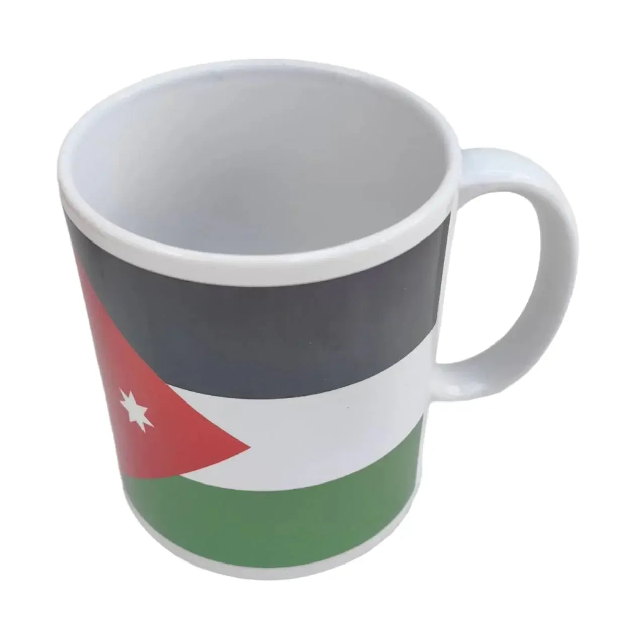 I Love Jordan Two-Faced Cup Design Palestinian Elegance