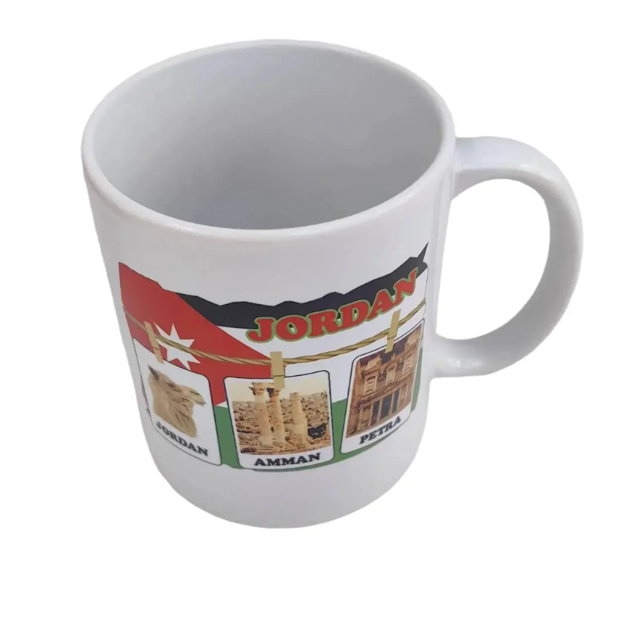 Journey Through Jordan: Petra and Amman Cup Design Palestinian Elegance