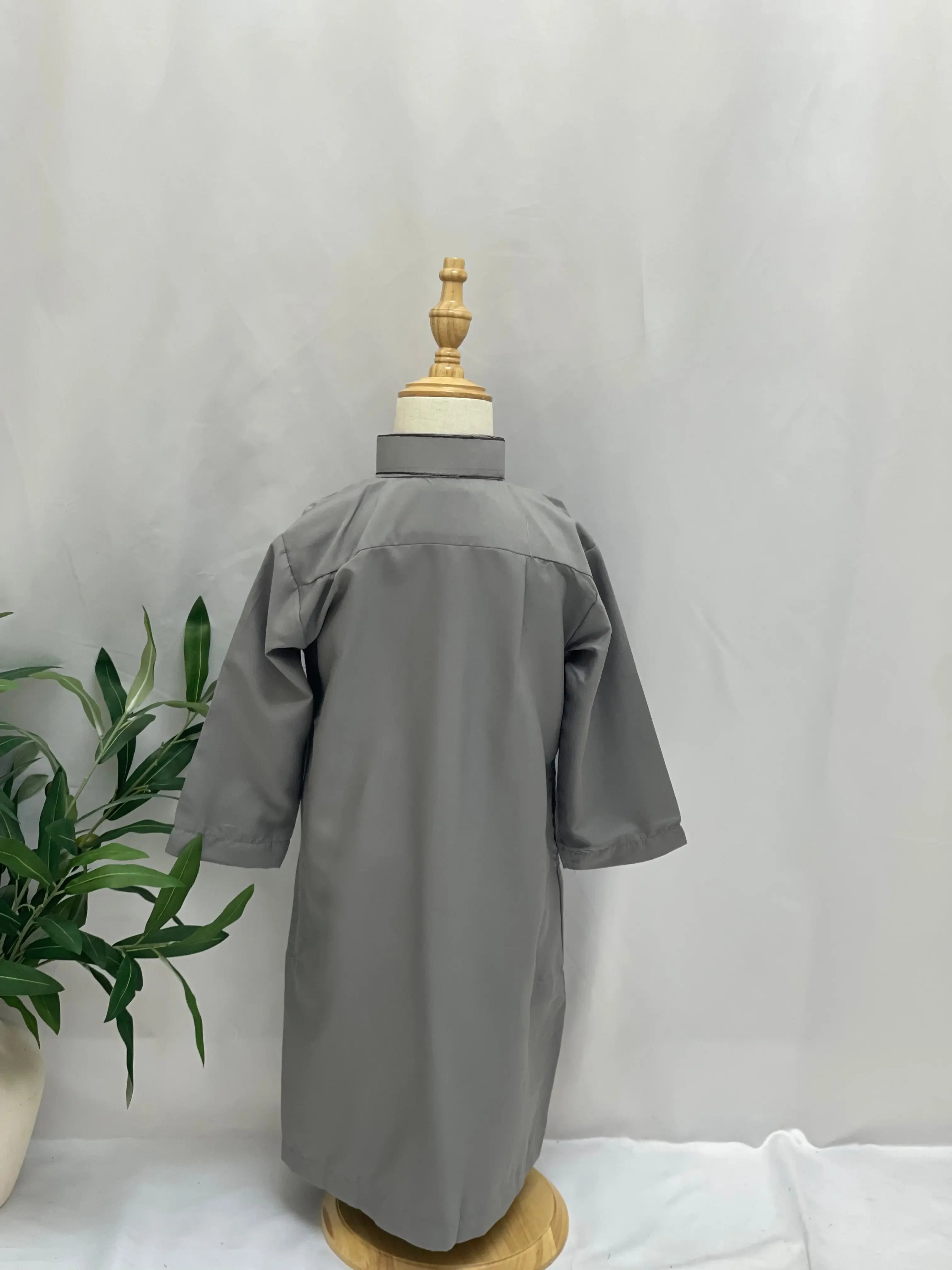 Kids' High-Quality Thobe - Durable Stitching, Multi Sizes & Variants Palestinian Elegance