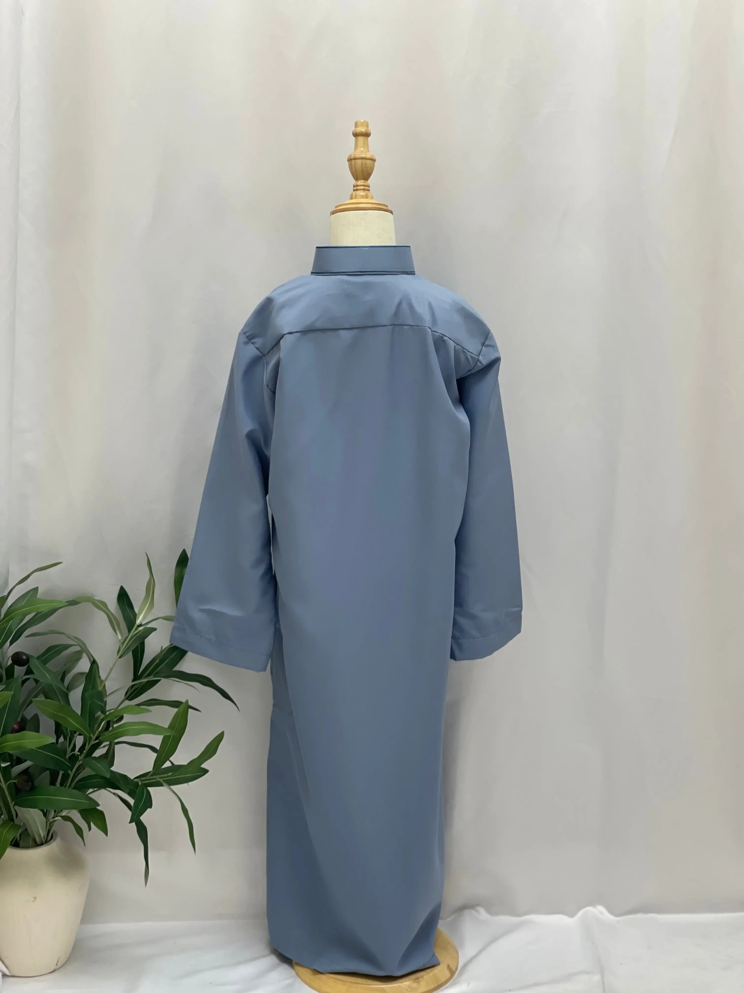 Kids' High-Quality Thobe - Durable Stitching, Multi Sizes & Variants Palestinian Elegance