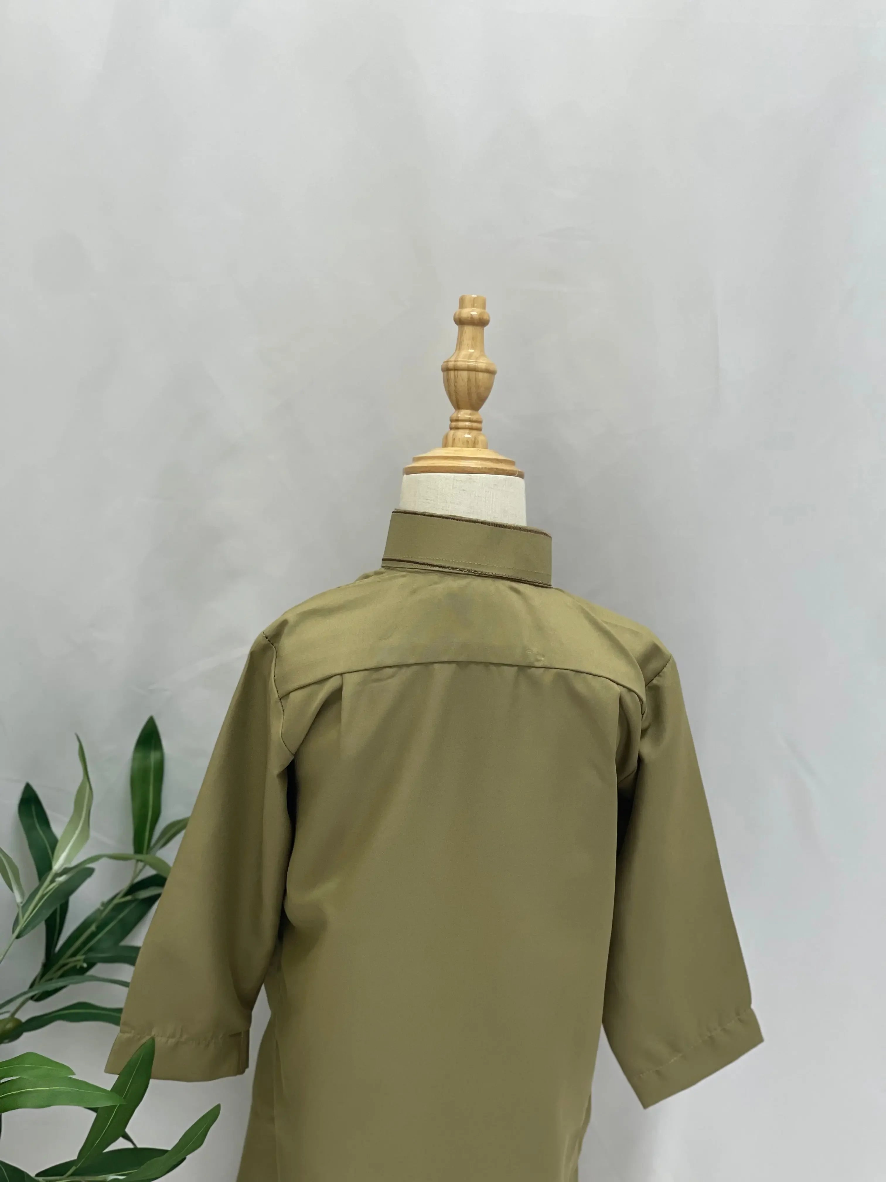 Kids' High-Quality Thobe - Durable Stitching, Multi Sizes & Variants Palestinian Elegance