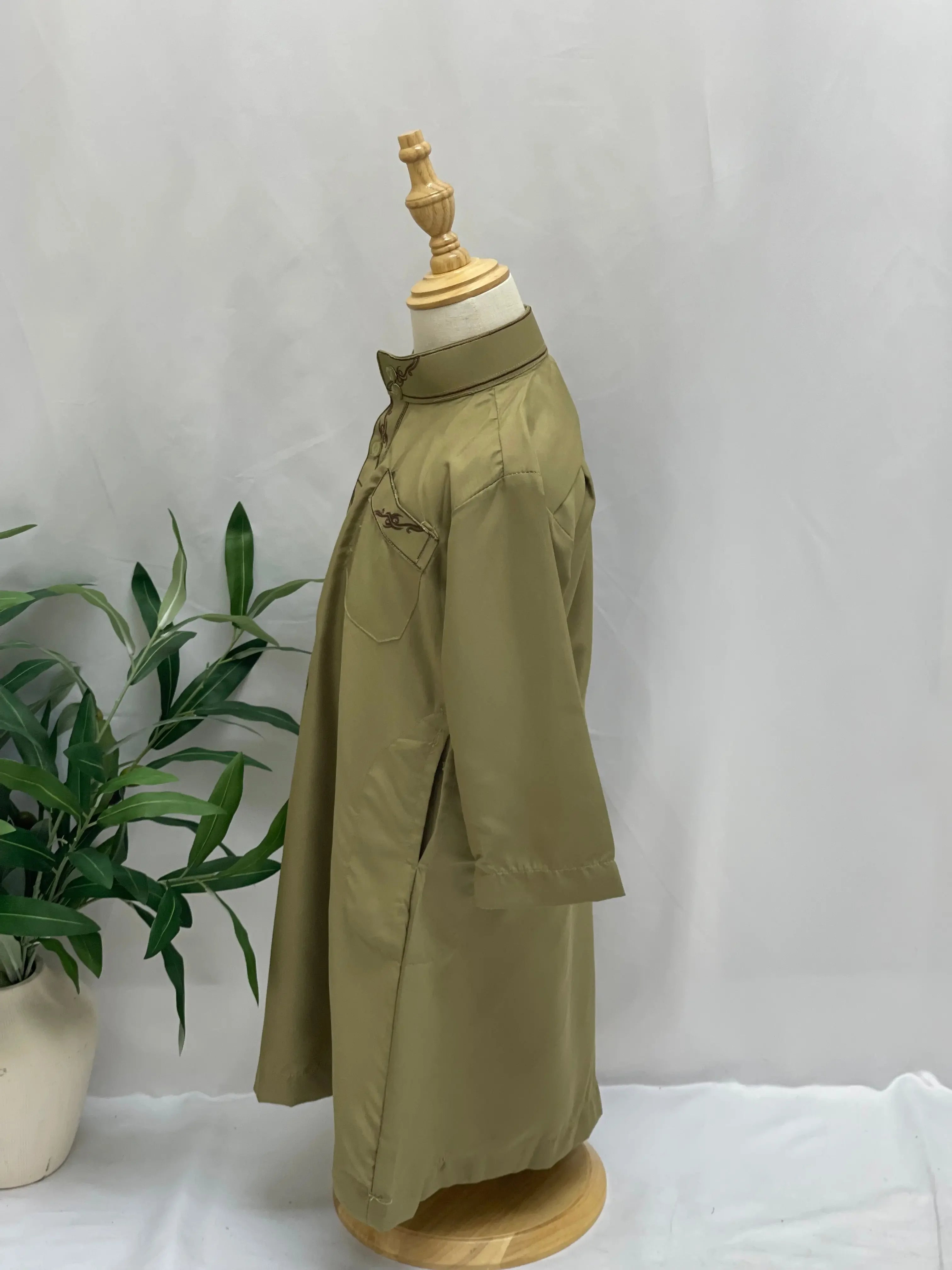 Kids' High-Quality Thobe - Durable Stitching, Multi Sizes & Variants Palestinian Elegance