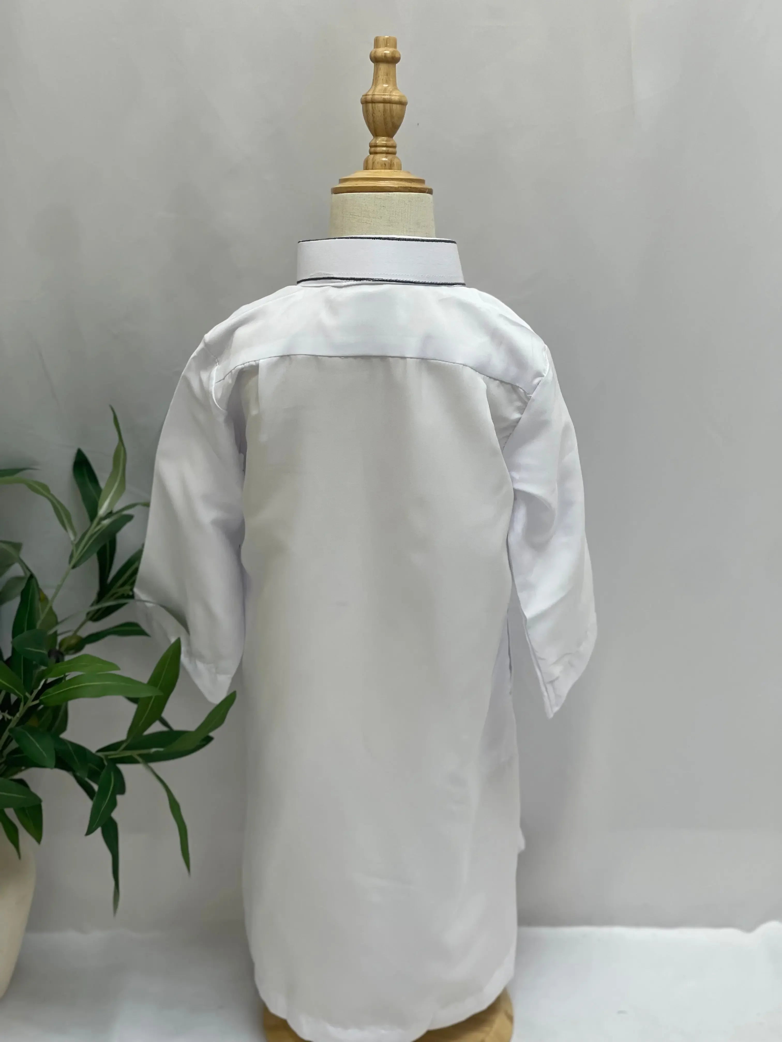 Kids' High-Quality Thobe - Durable Stitching, Multi Sizes & Variants Palestinian Elegance