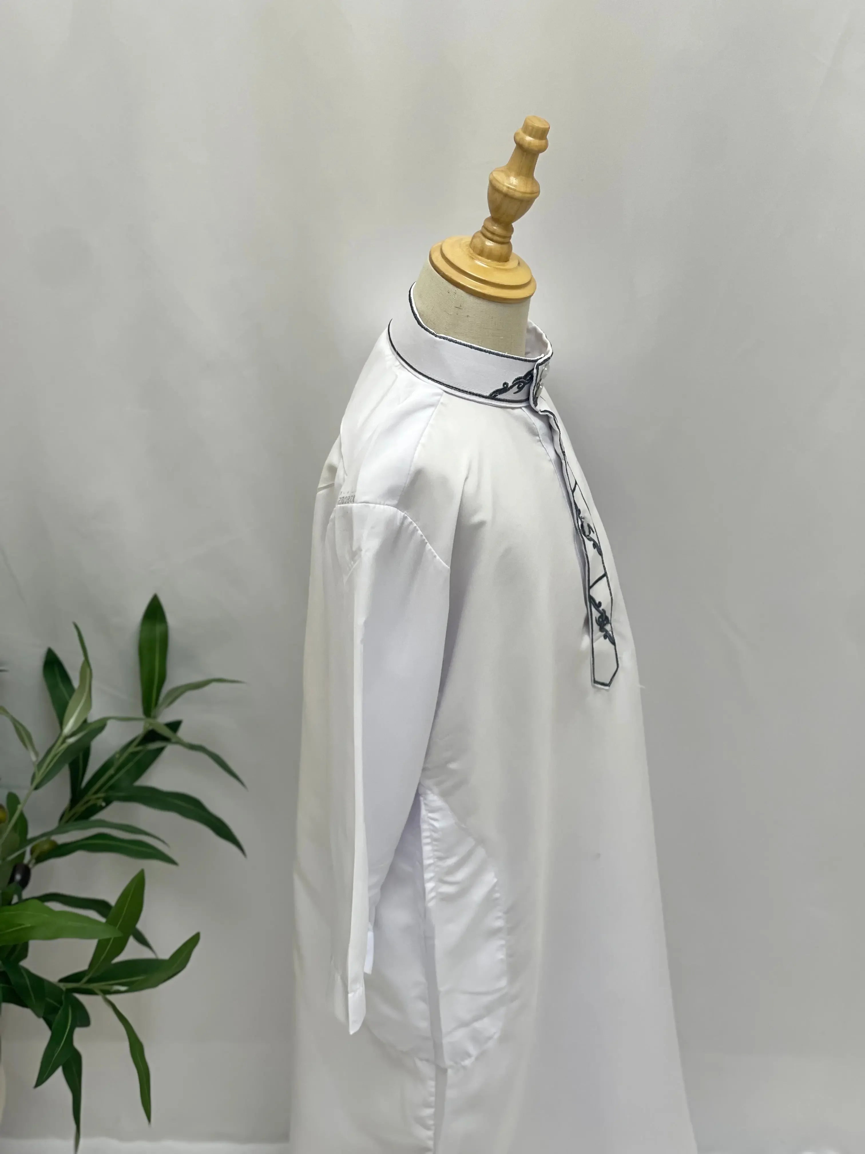 Kids' High-Quality Thobe - Durable Stitching, Multi Sizes & Variants Palestinian Elegance