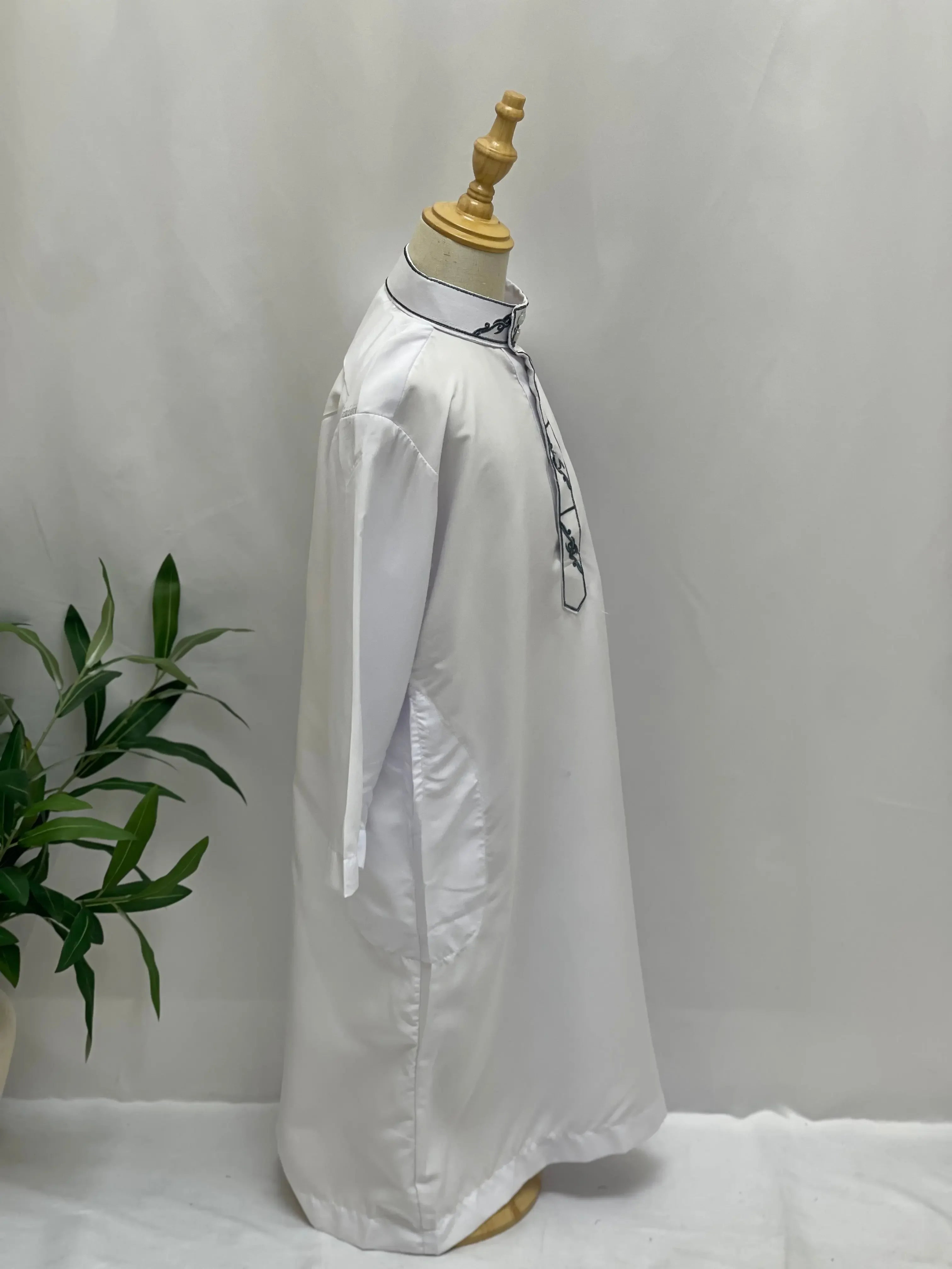 Kids' High-Quality Thobe - Durable Stitching, Multi Sizes & Variants Palestinian Elegance