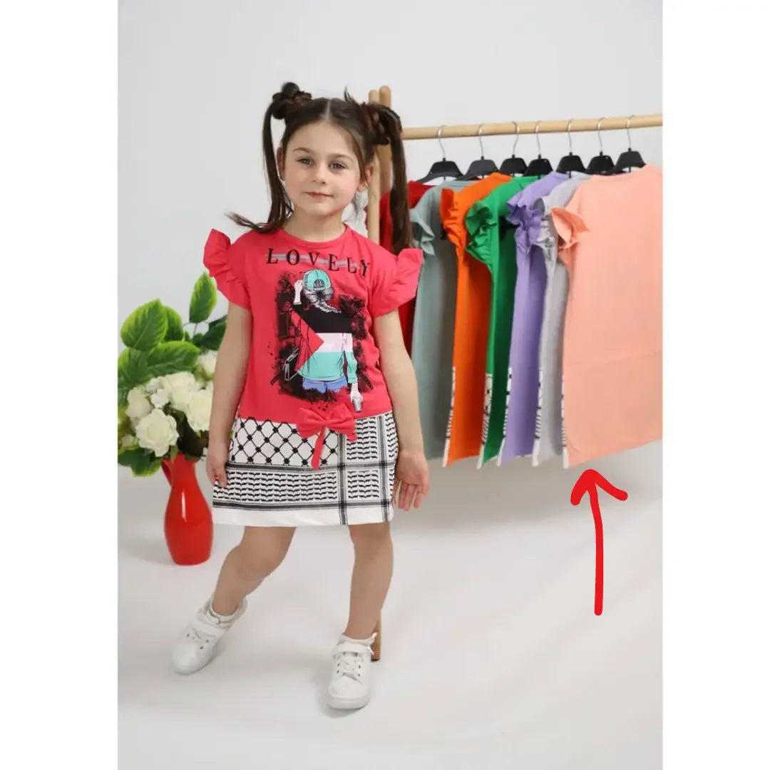 Boys Kofya Dress Shirt - Stylish Comfortable Dress Shirt for Kids - Palestinian Elegance