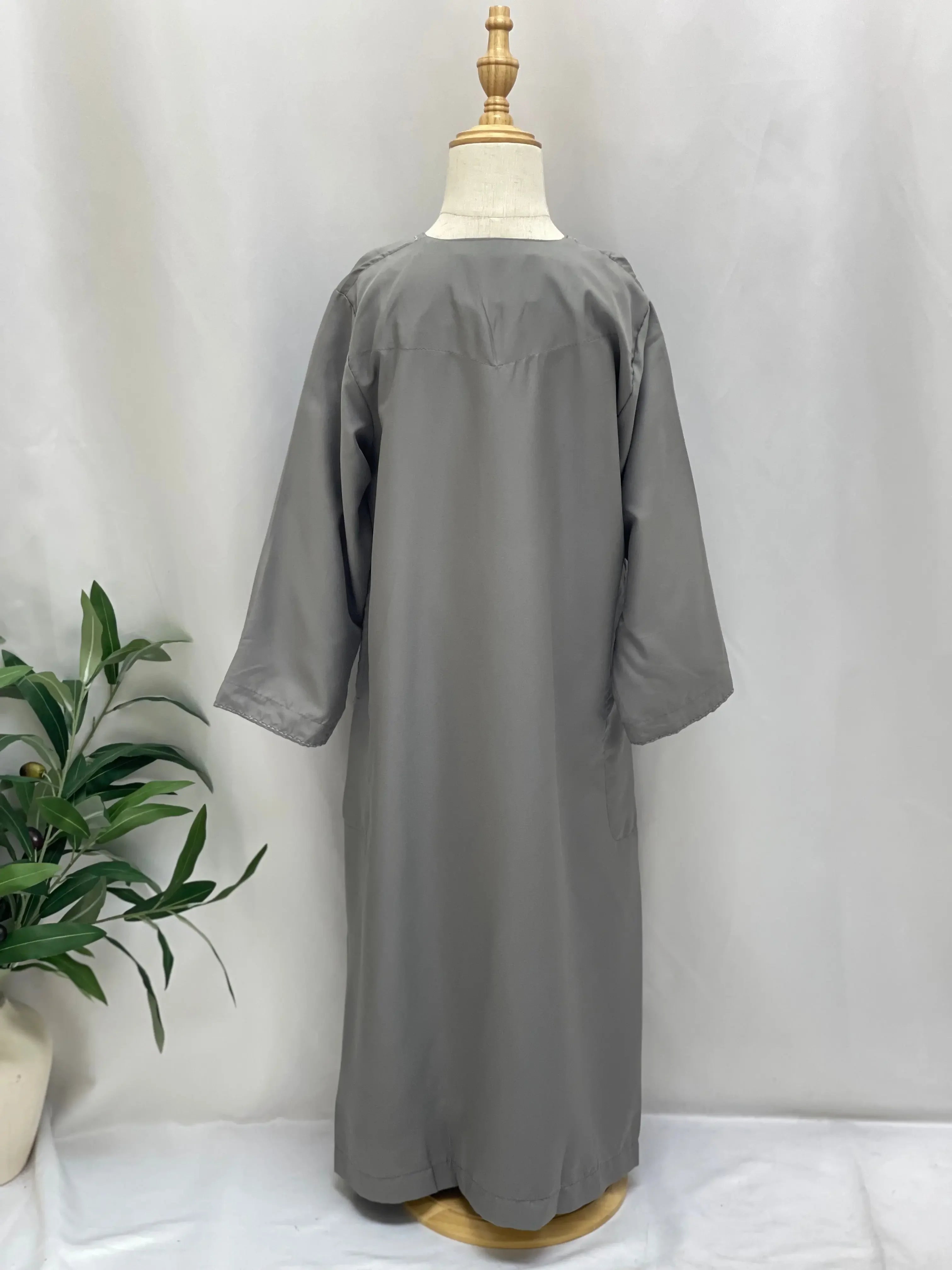 Kids' Unique Thobe with Detachable Sharshoba - High-Quality & Stylish Palestinian Elegance