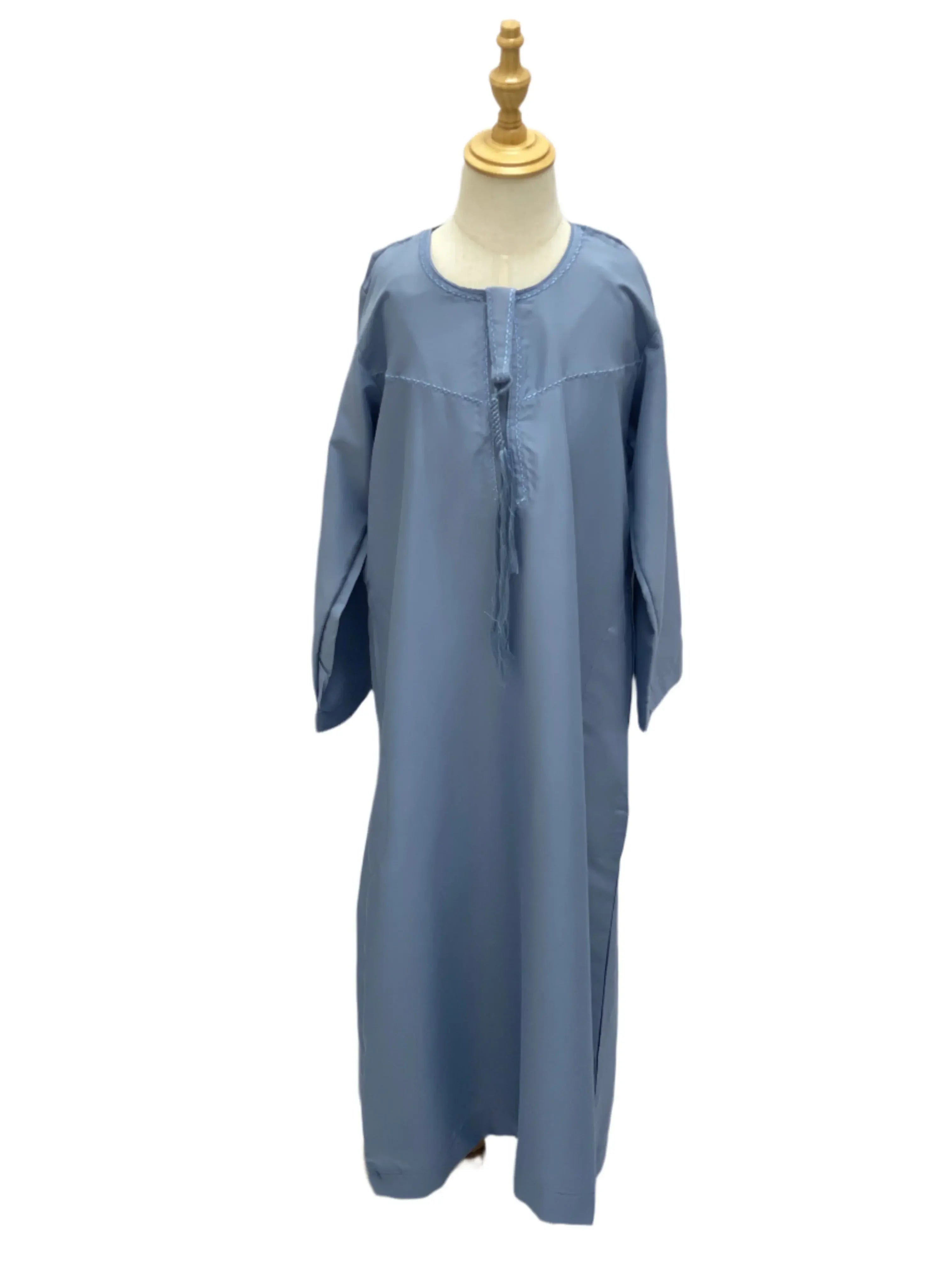 Kids' Unique Thobe with Detachable Sharshoba - High-Quality & Stylish Palestinian Elegance