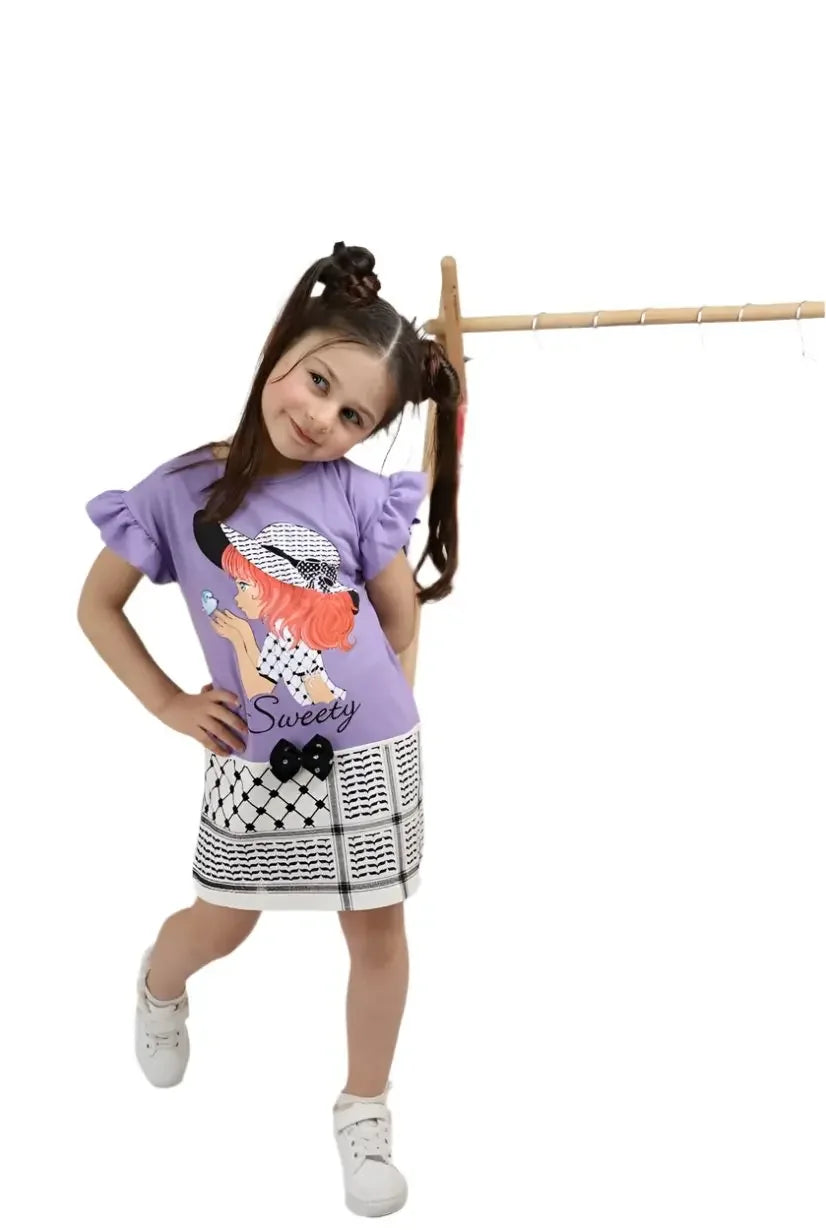 Sweety Kofya Dress: Comfort Meets Style - Palestinian Elegance