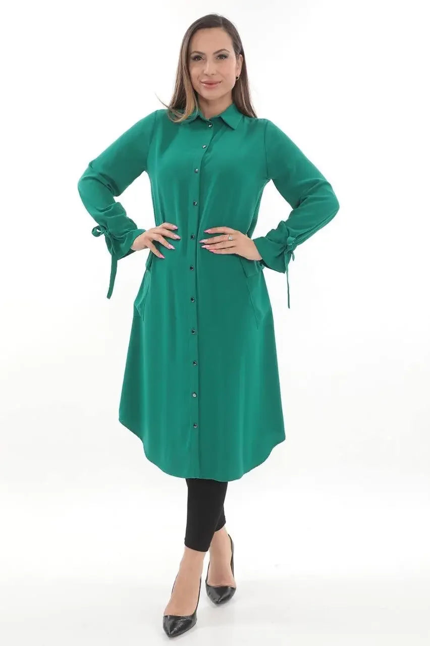 Long Relaxed Tunic – Comfortable and Stylish Casual Wear Palestinian Elegance