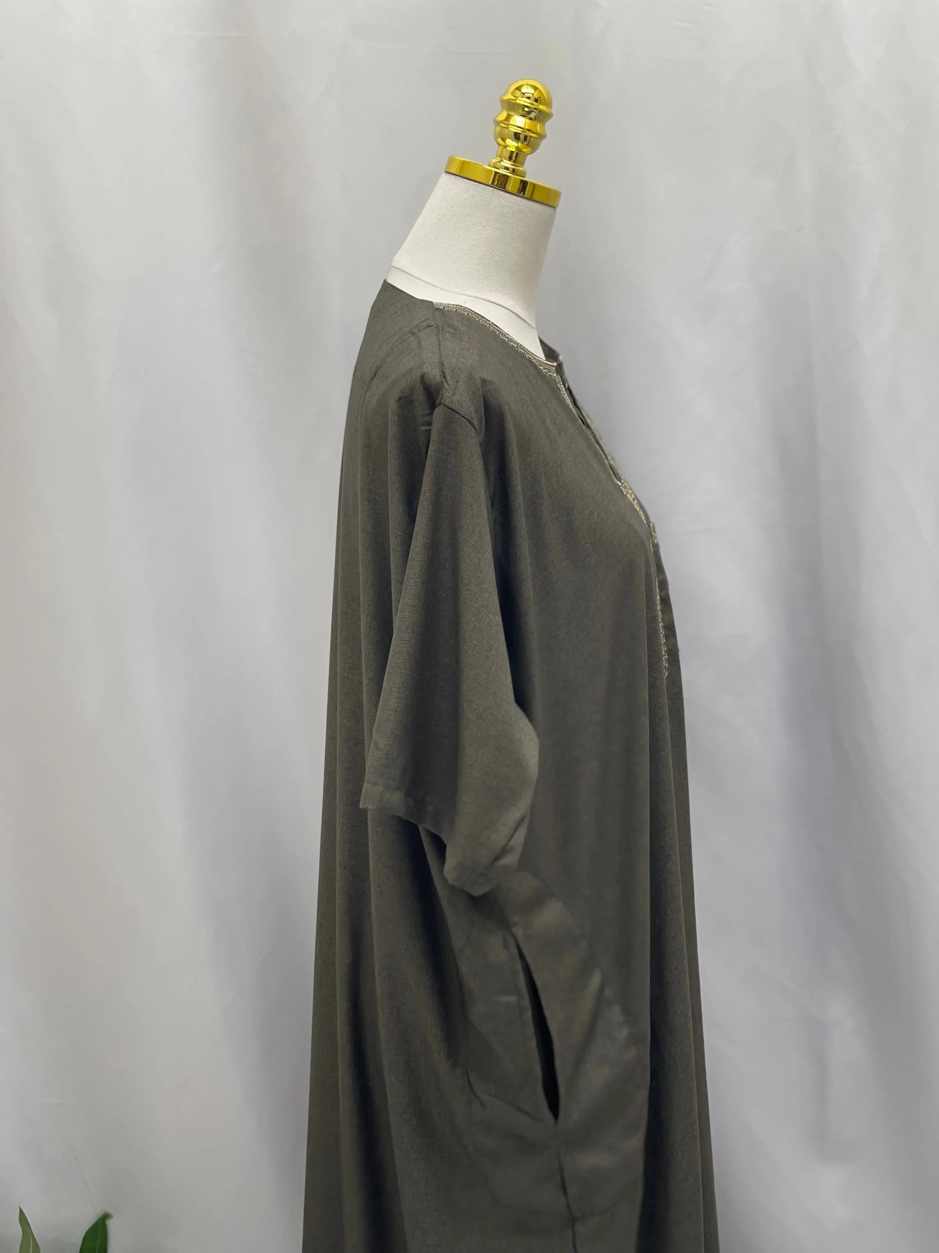 Men's High-Quality Cotton Thobe - Warm & Comfortable Palestinian Elegance