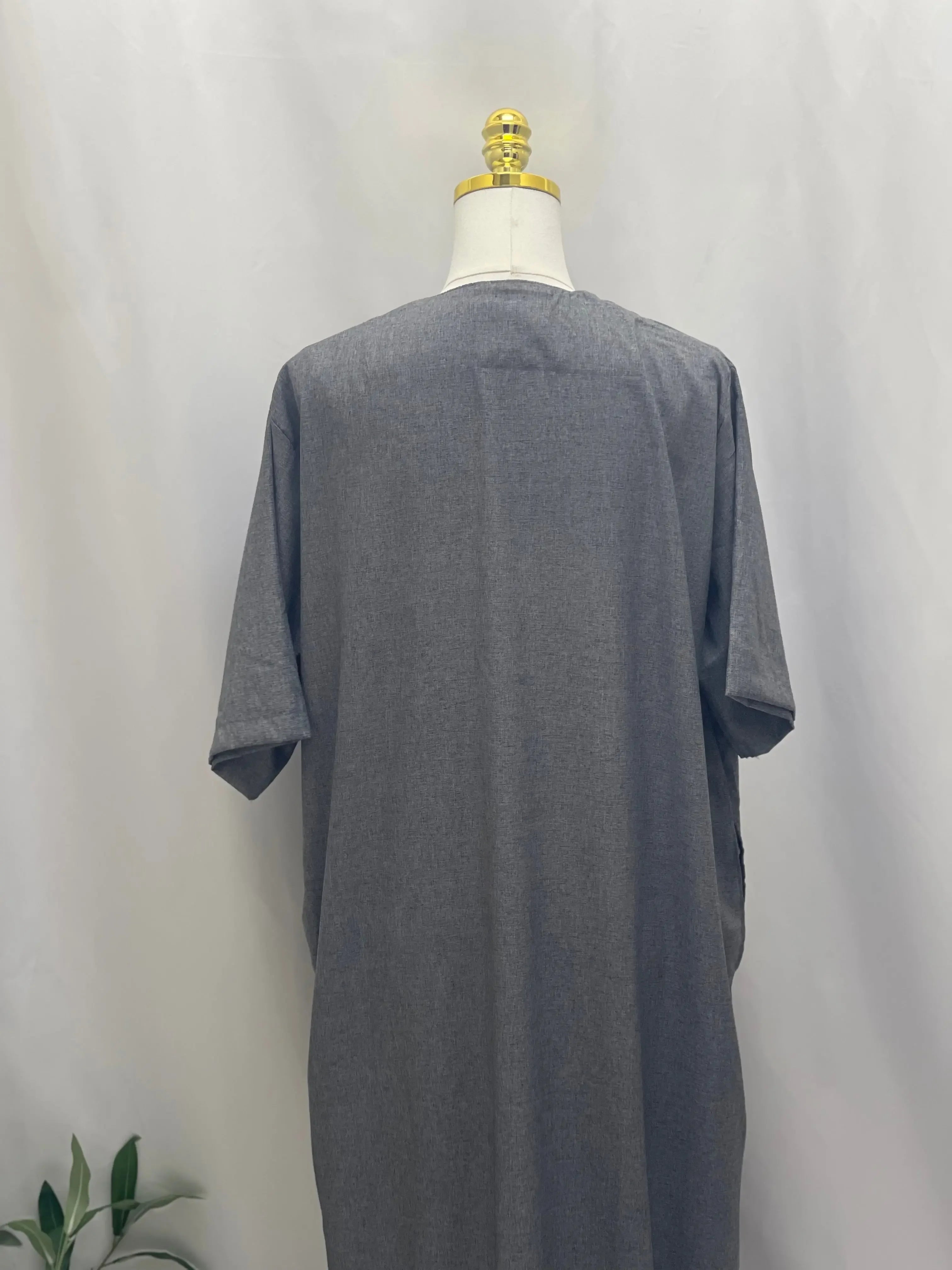 Men's High-Quality Cotton Thobe - Warm & Comfortable Palestinian Elegance