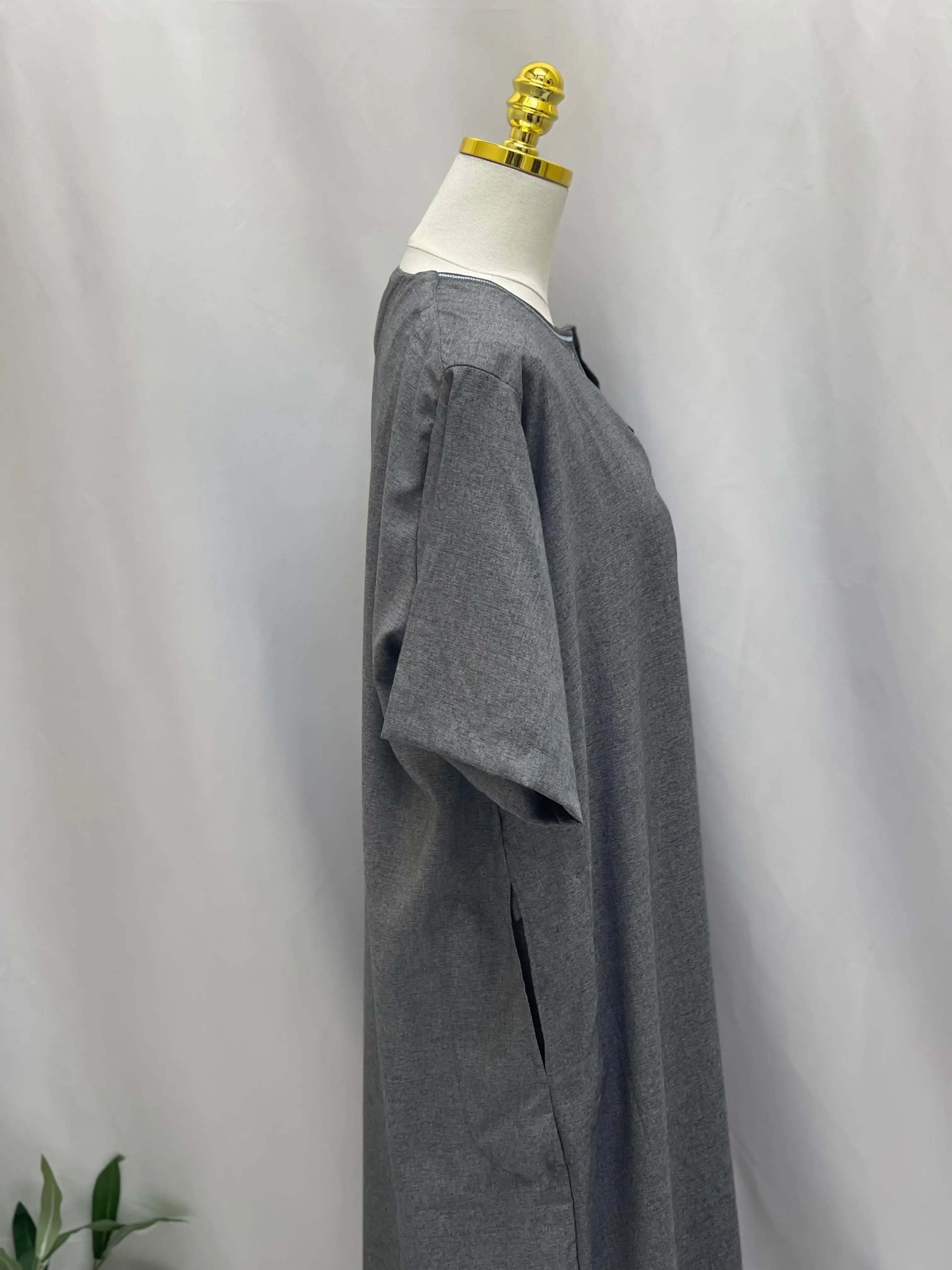 Men's High-Quality Cotton Thobe - Warm & Comfortable Palestinian Elegance