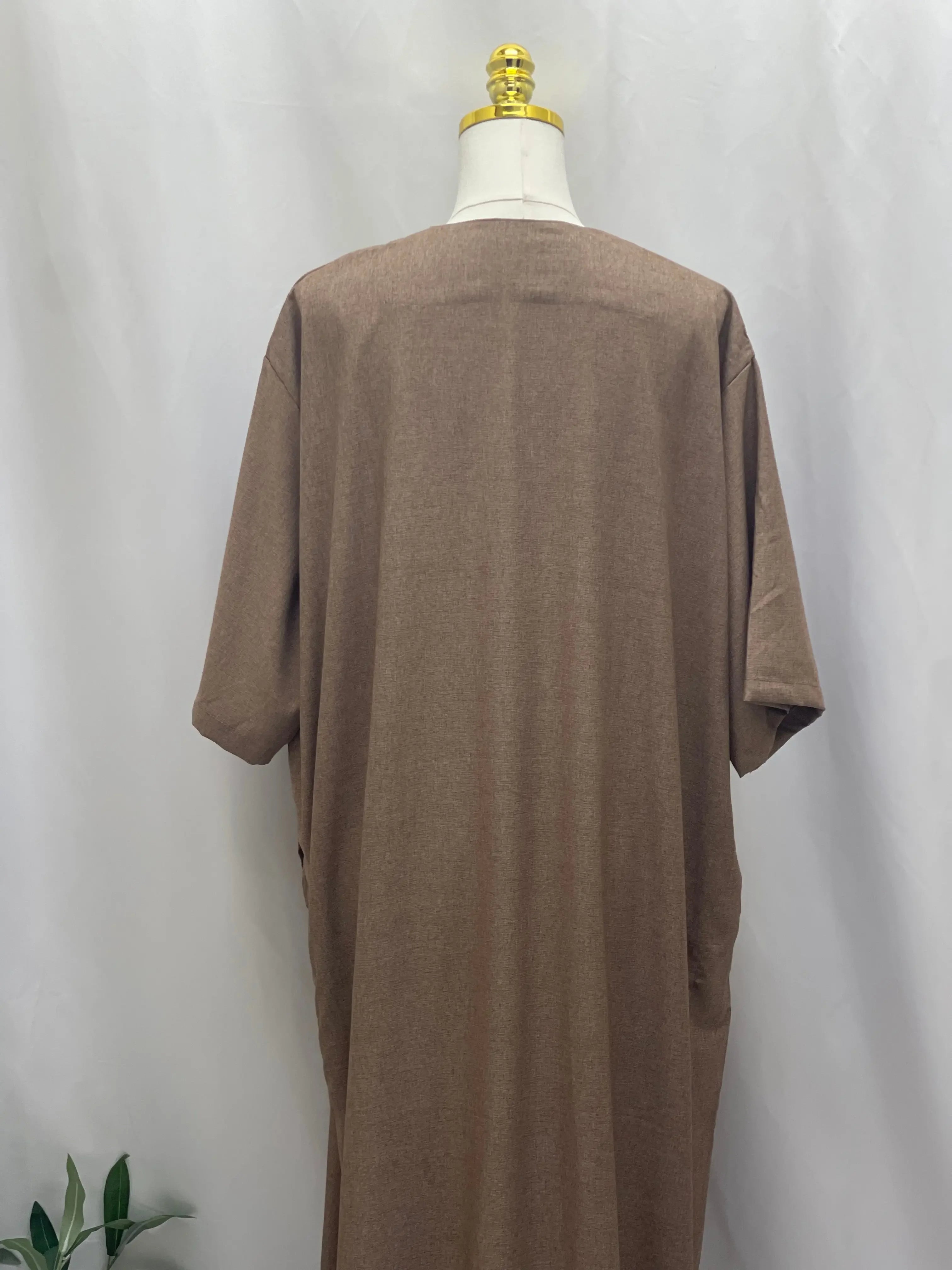 Men's High-Quality Cotton Thobe - Warm & Comfortable Palestinian Elegance