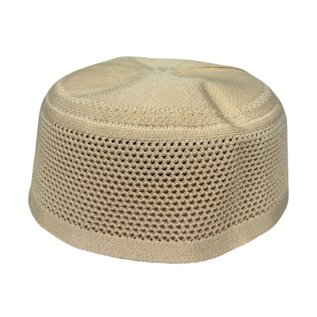 Men's Basic Prayer Hat - Comfortable & Stylish in Multiple Colors Palestinian Elegance