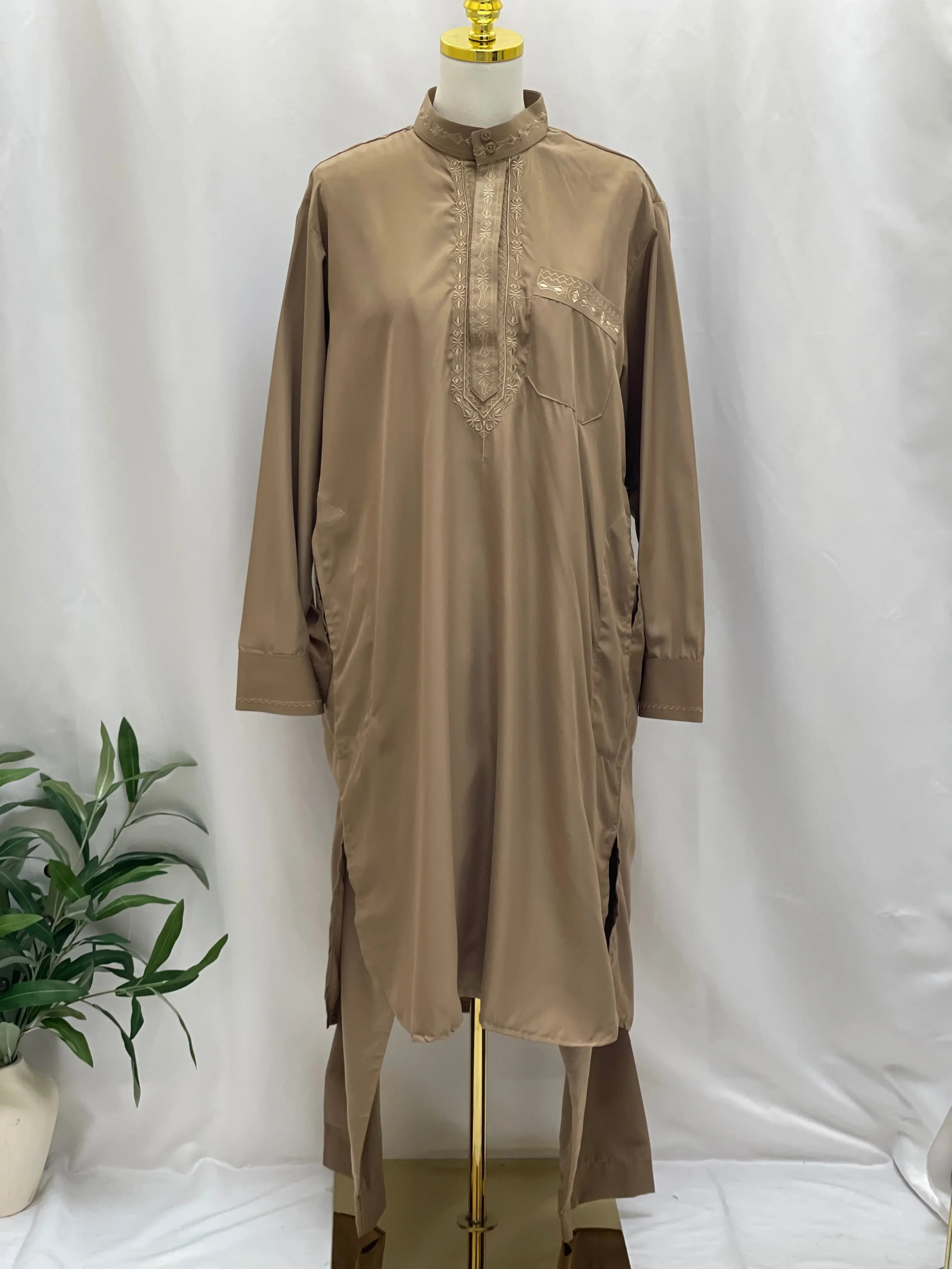 Mens Shalwar Kameez Plain Suit Palestinian Elegance