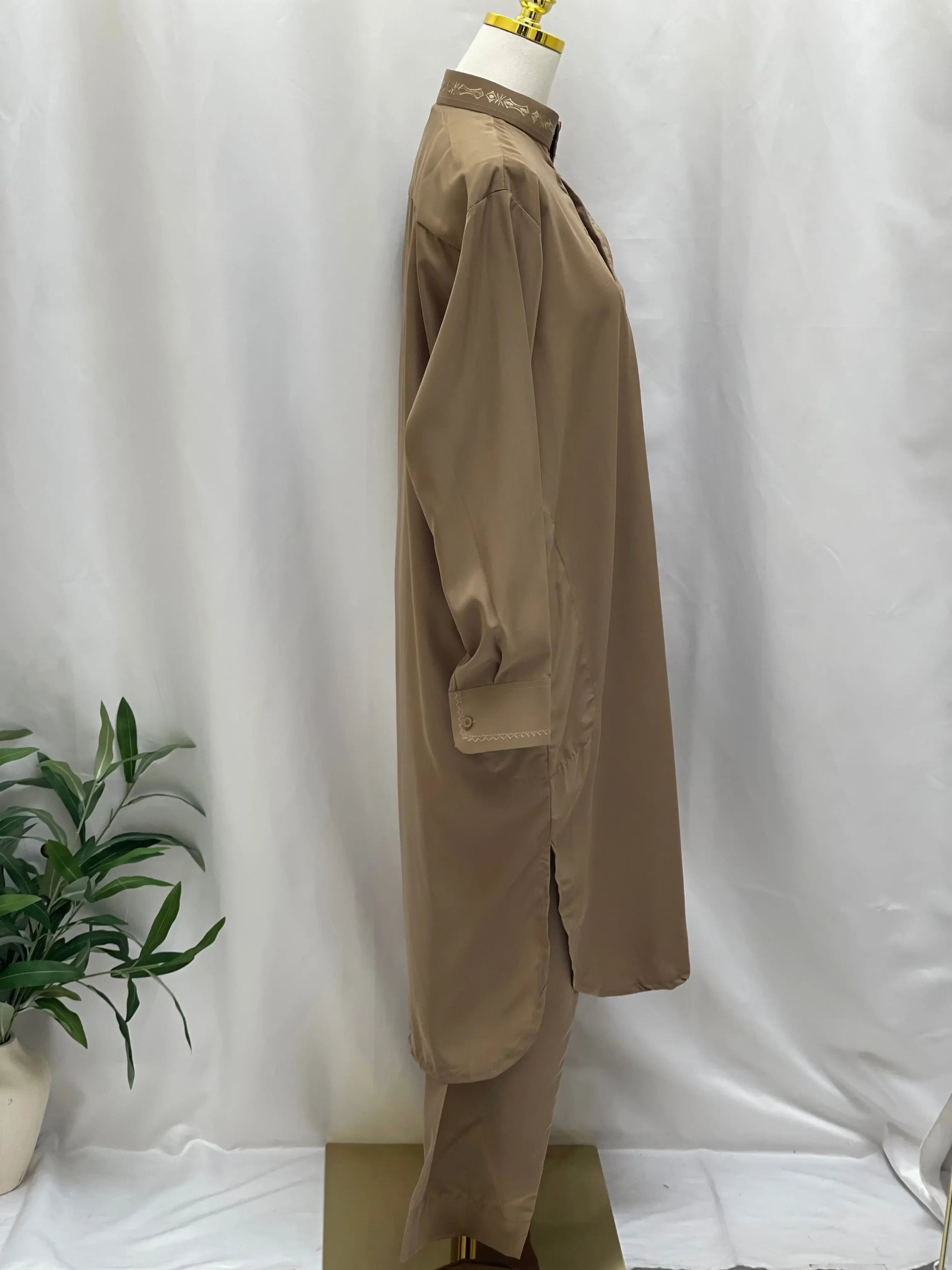 Mens Shalwar Kameez Plain Suit Palestinian Elegance