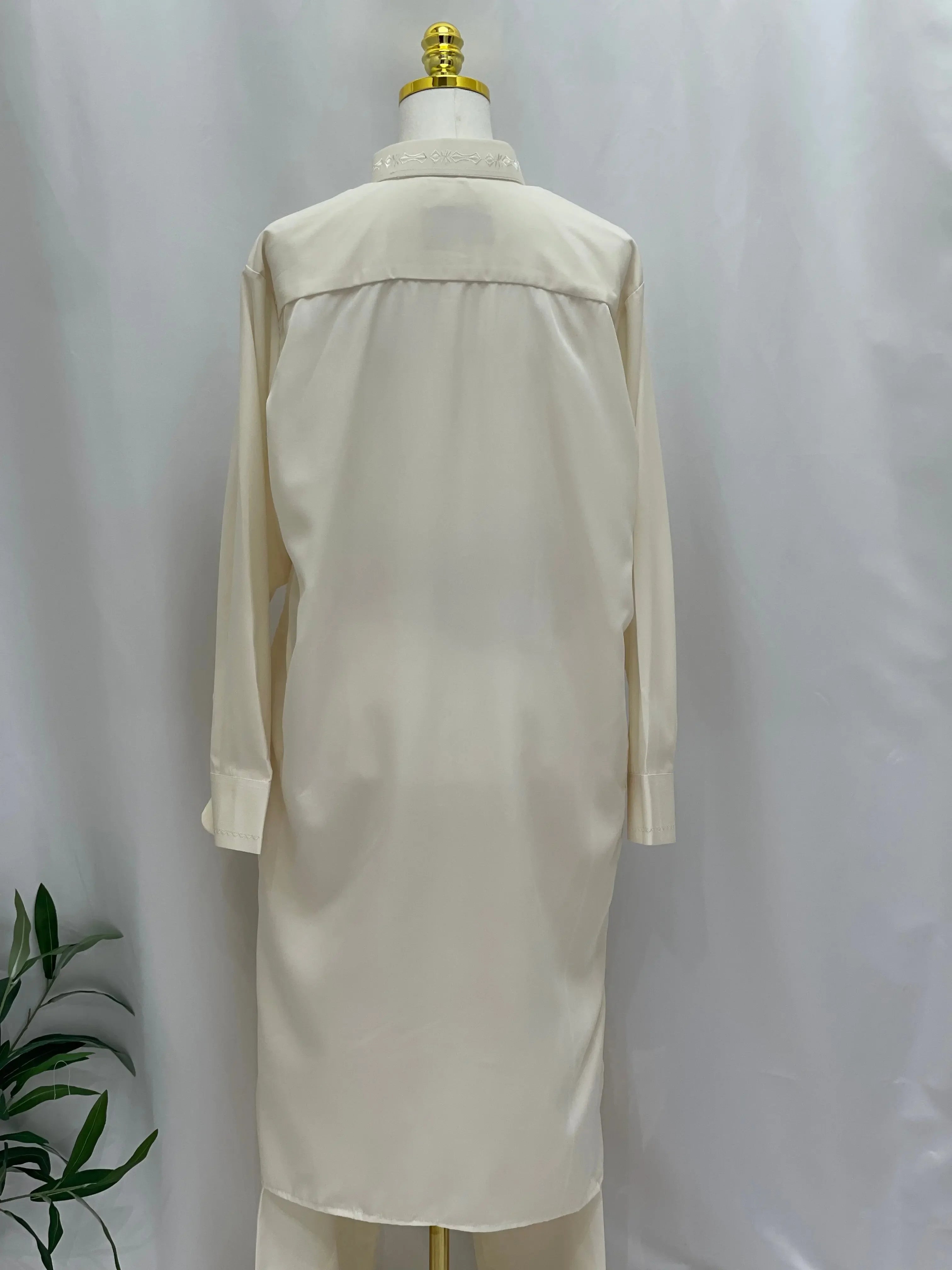 Mens Shalwar Kameez Plain Suit Palestinian Elegance