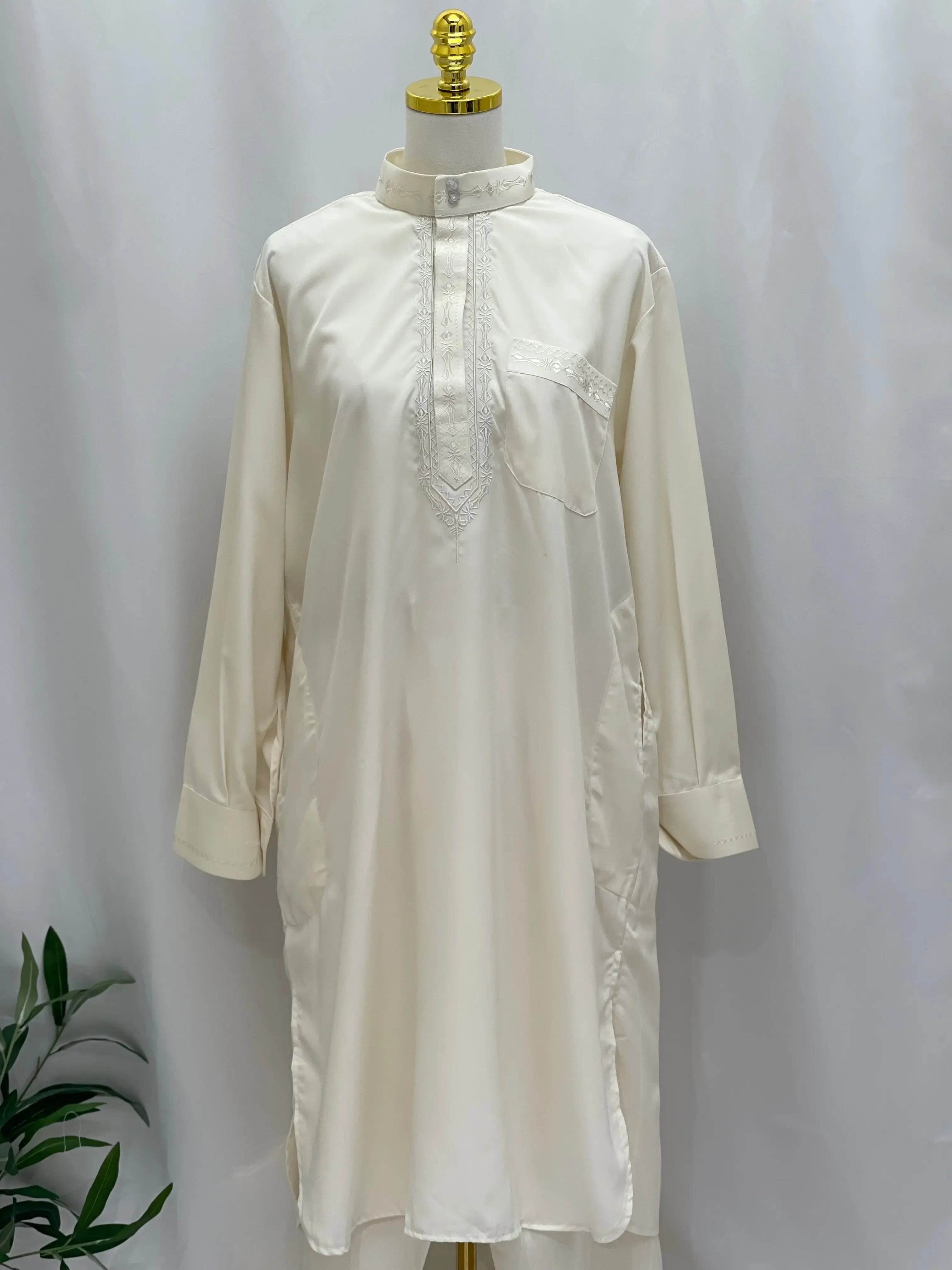 Mens Shalwar Kameez Plain Suit Palestinian Elegance